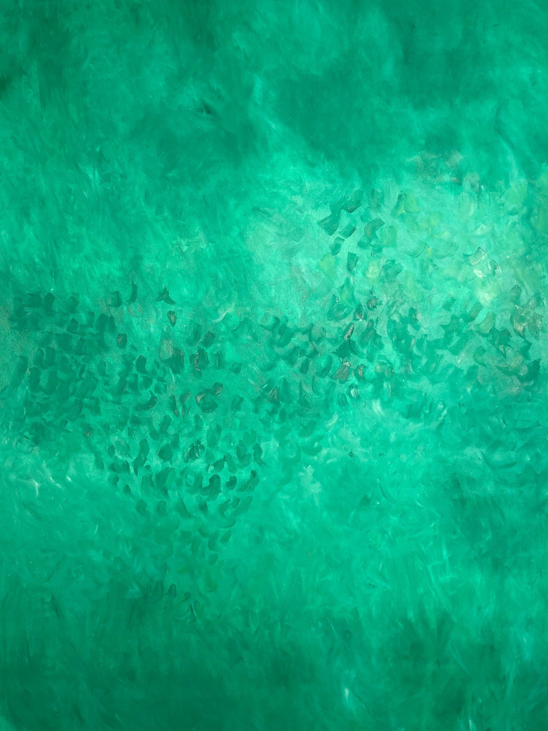 Grand feu. oil on canvas 110W x 155Hx2D cm (45,3X61 in)