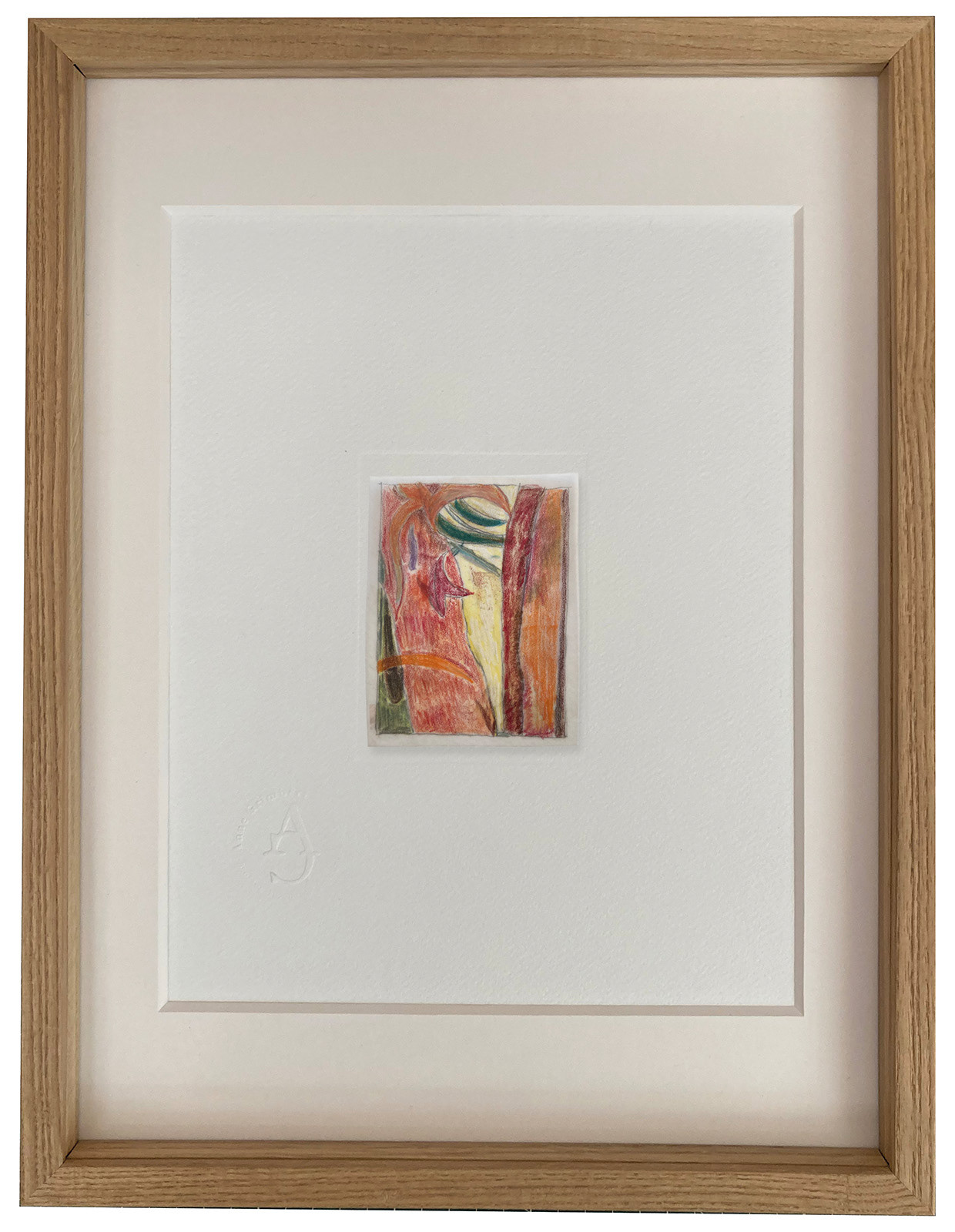 abstraction organique 7. Pencil drawing 30Wx40 H cm