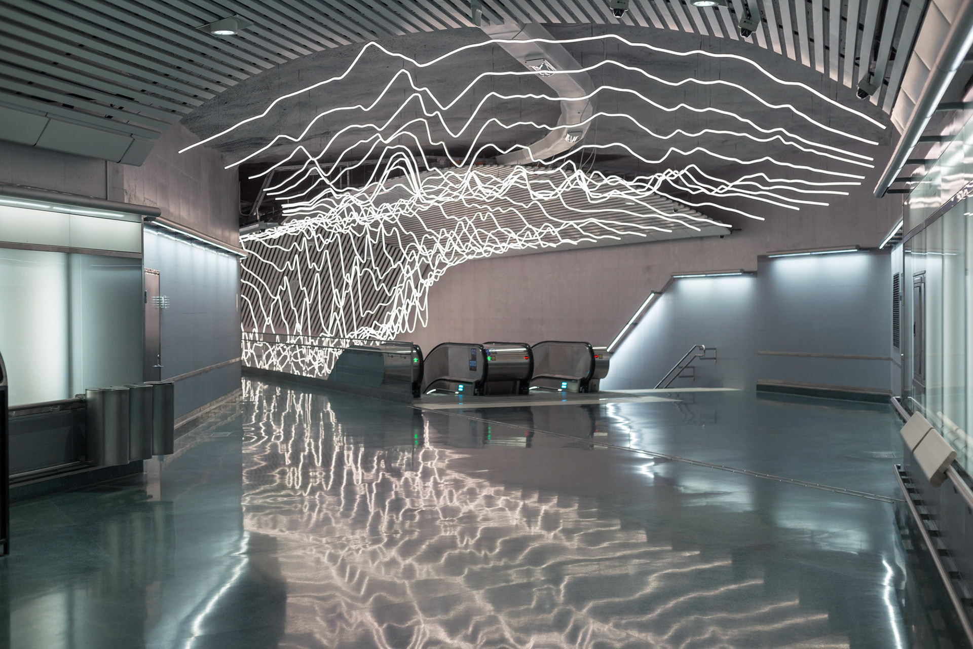 David Svensson, Estacion de Odenplan enEstocolmo