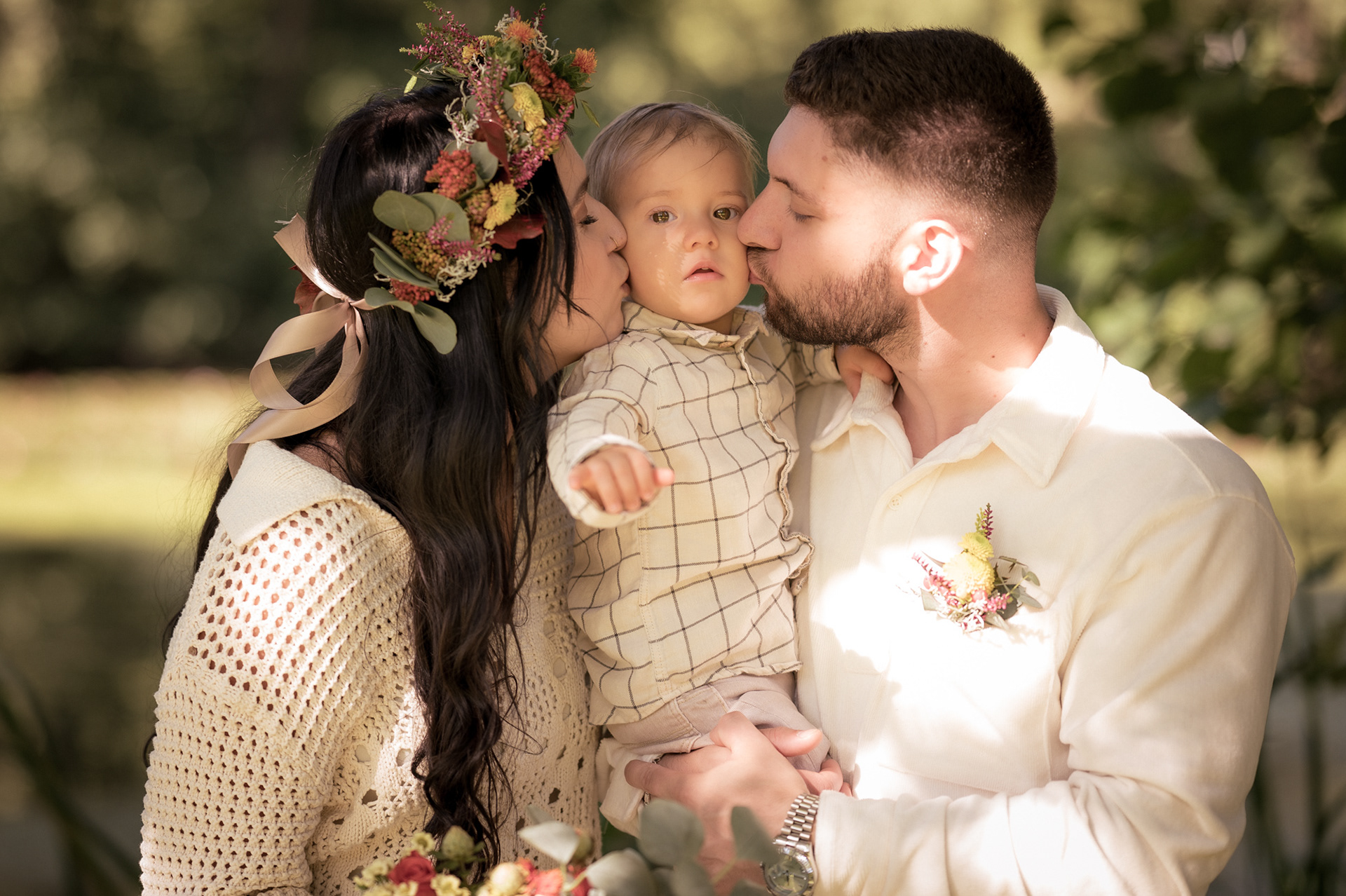 "Eine Familie ist wie ein Buch, das wir gemeinsam schreiben" 