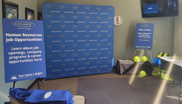 HR table, Selfie Stop and Video Contest