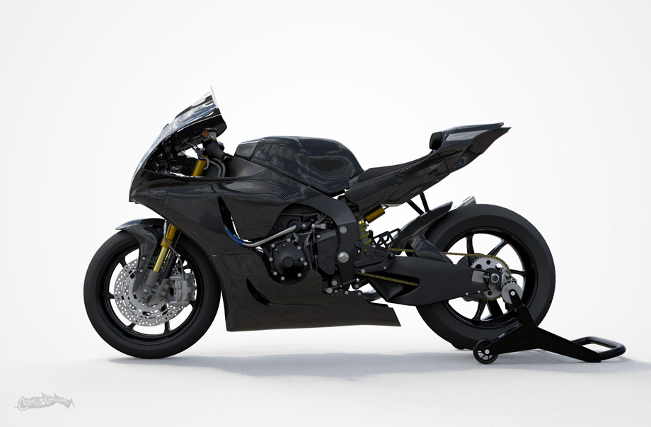 World Superbike visualistion and livery design by Chris Warner Design