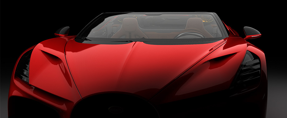 Bugatti Mistral SC by Chris Warner Design