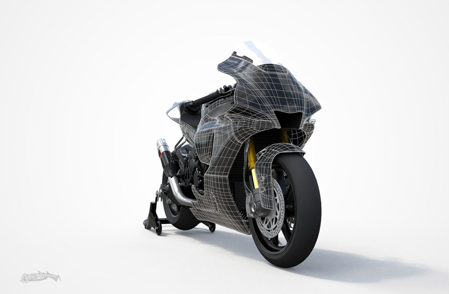 World Superbike visualistion and livery design by Chris Warner Design
