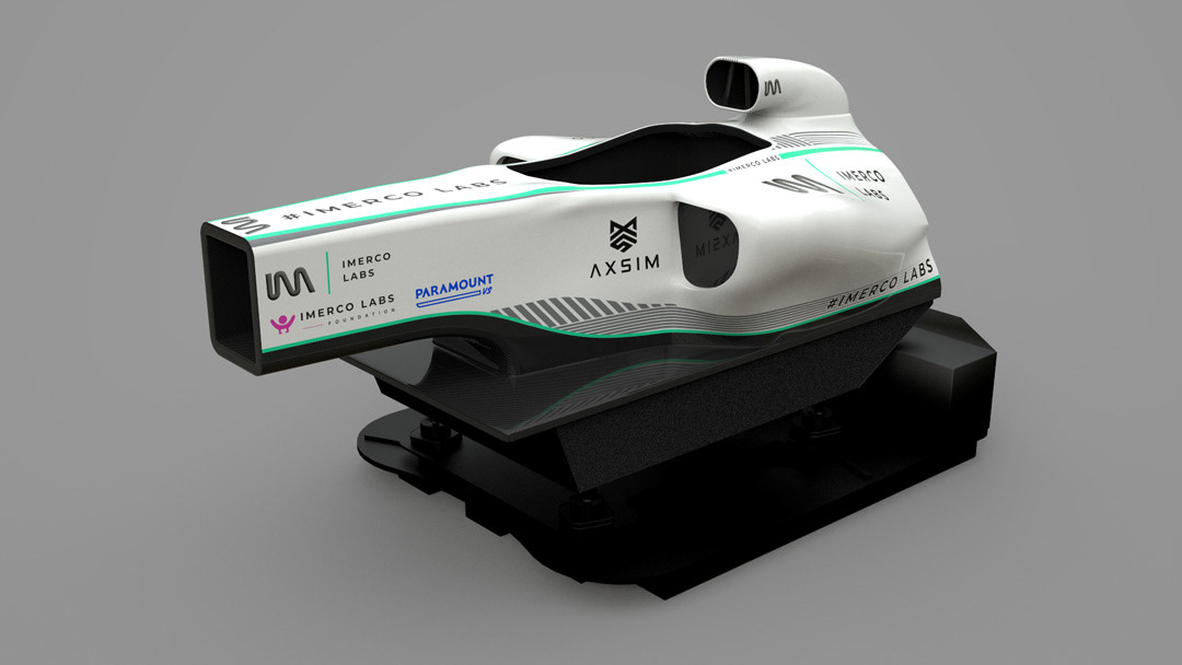 F1 Racing Simulator livery design by Chris Warner Design
