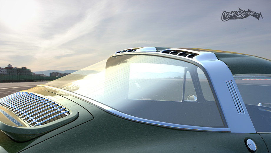 Porsche 911 Targa RestoMod by Chris Warner Design