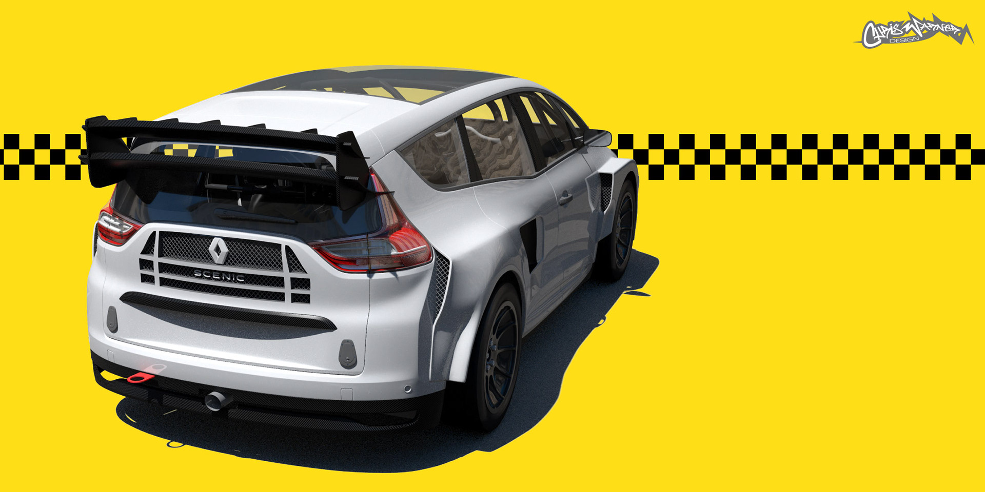 Rallycross Taxi Concept by Chris Warner Design