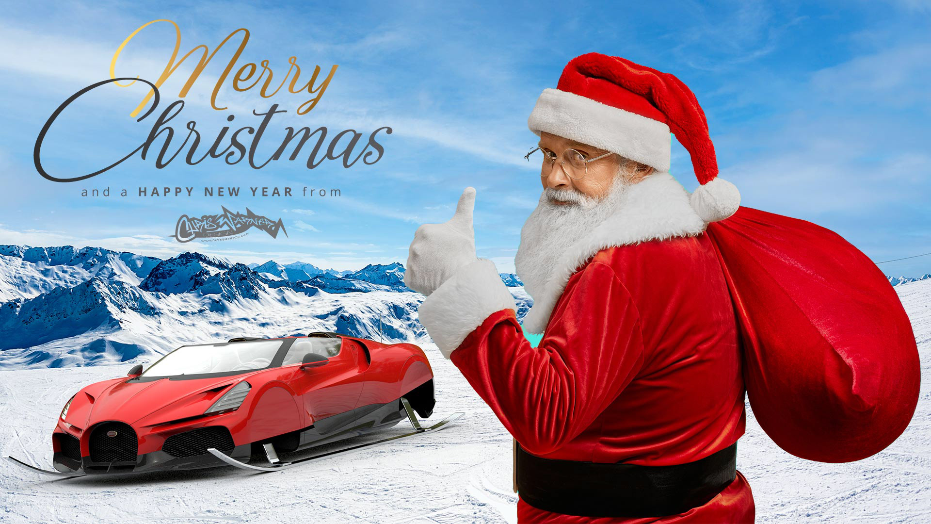 Merry Christmas and a Happy New Year from Chris Warner Design