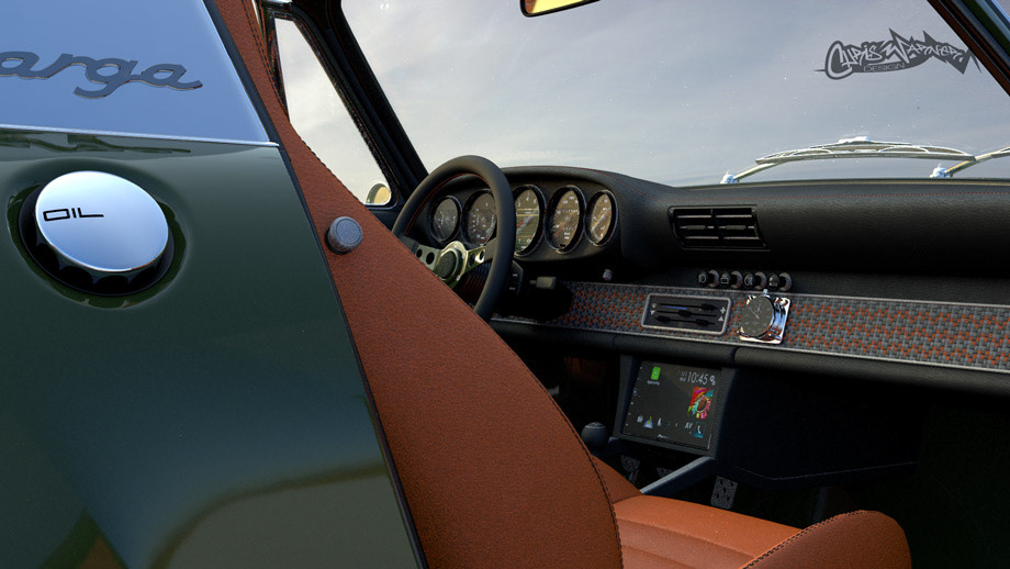 Porsche 911 Targa RestoMod by Chris Warner Design