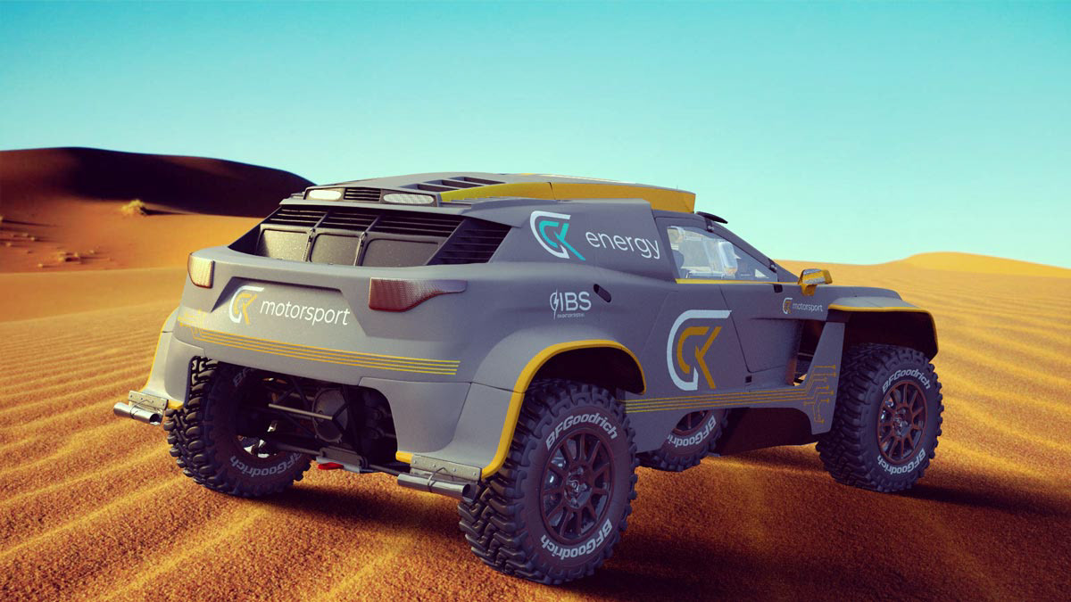 GCK e-Blast 1 livery and visual by Chris Warner Design