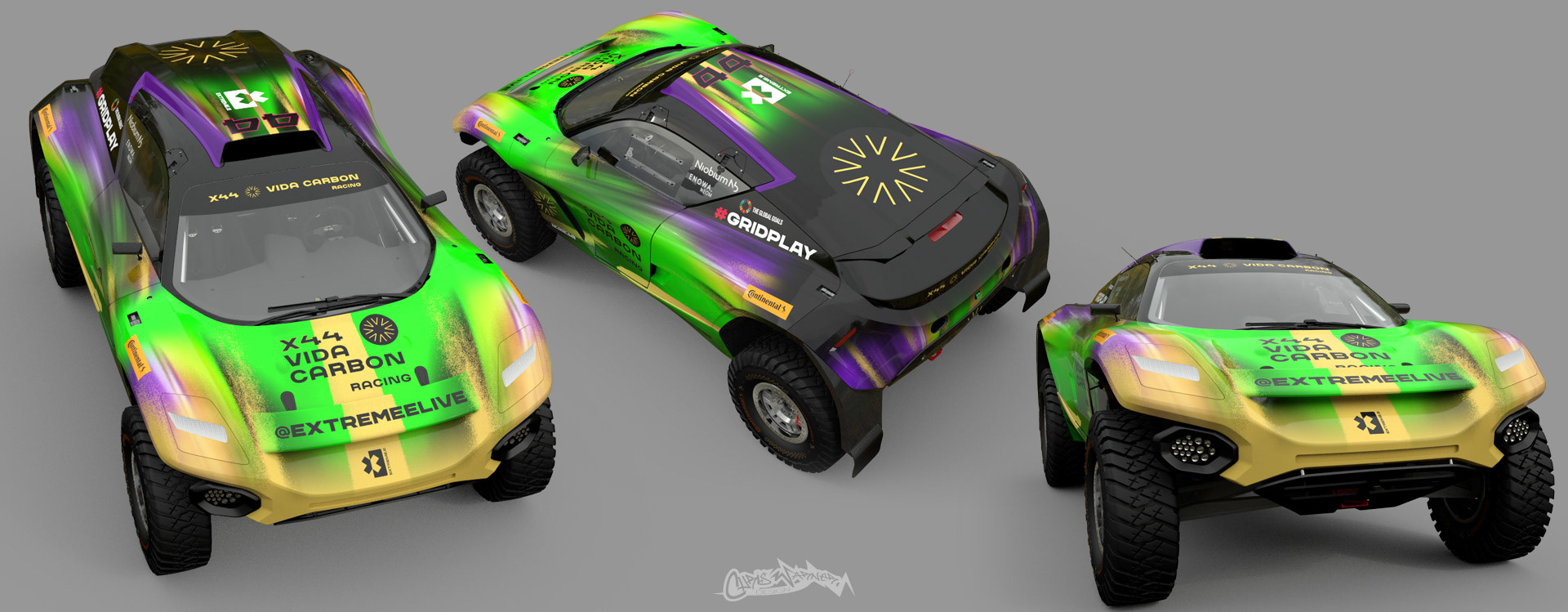 Motorsport livery design by Chris Warner Design