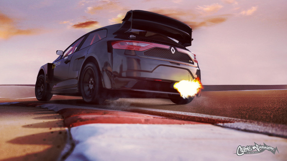 GCK Megane RS RX maximum attack