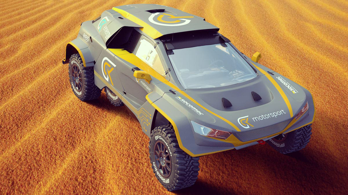 GCK e-Blast 1 livery and visual by Chris Warner Design