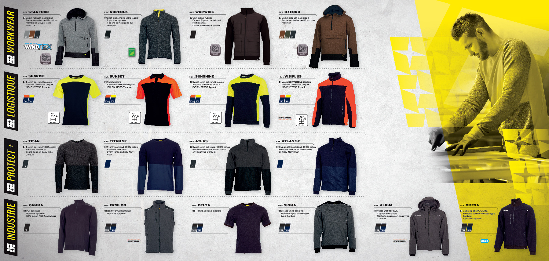 création d'un dépliant, brochure, catalogue. Retouches de photos, créations de visuel et mise en page