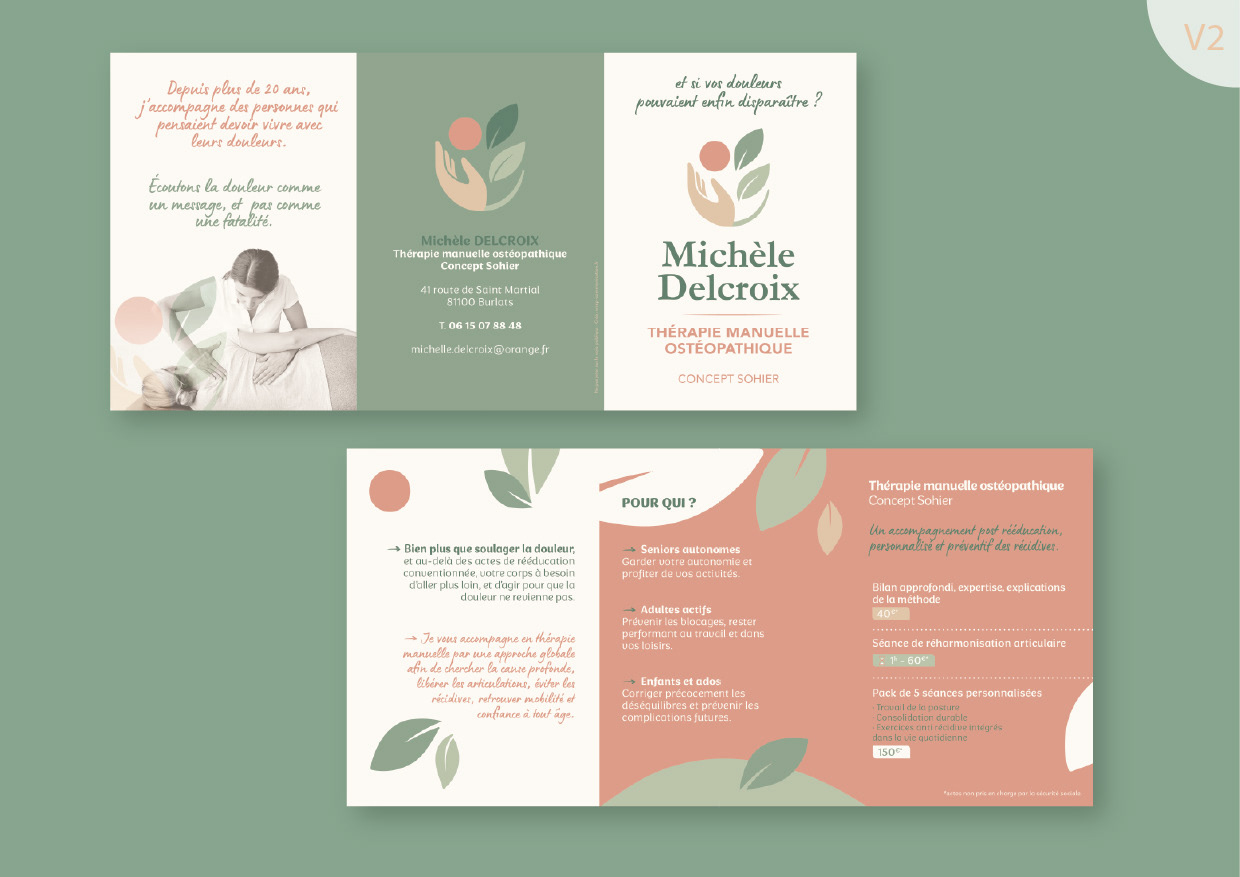 Dépliant 3 volets