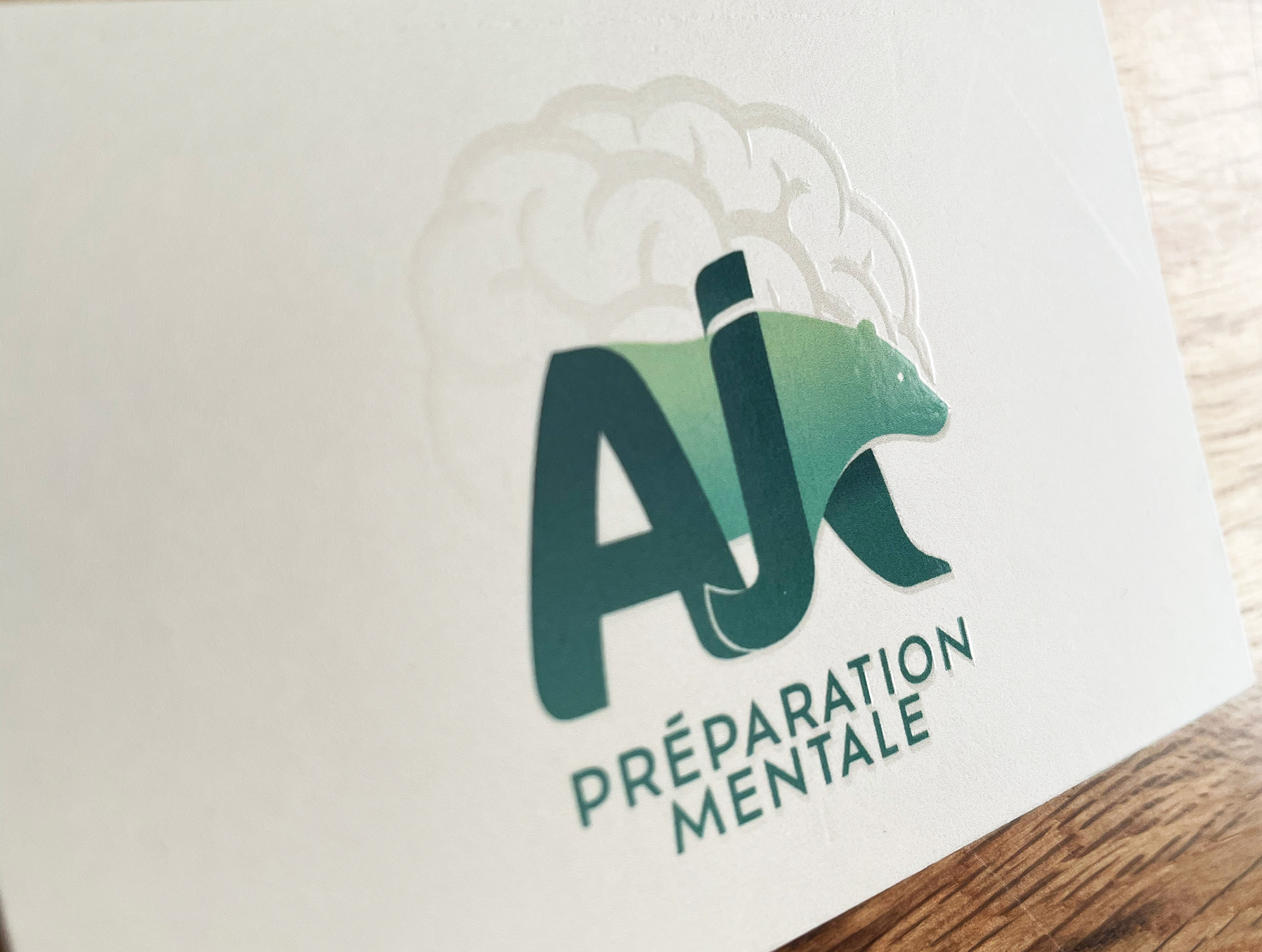 Création de logo et déclinaison sur carte de visite