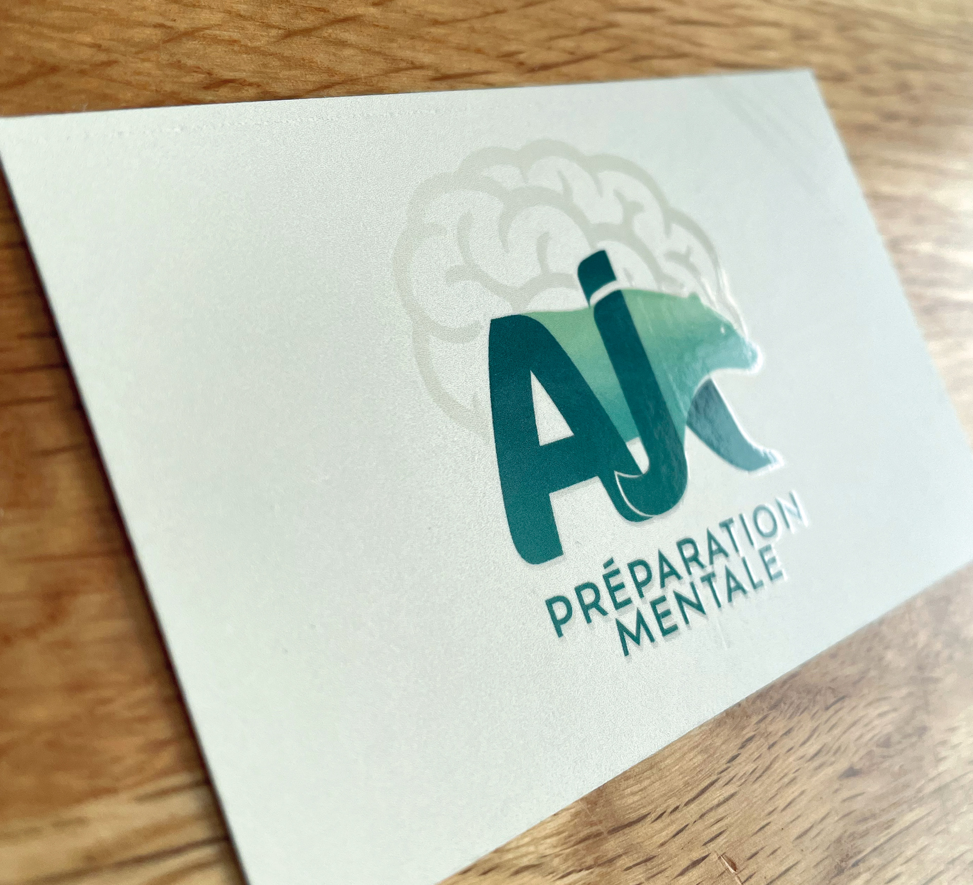 Création de logo et déclinaison sur carte de visite