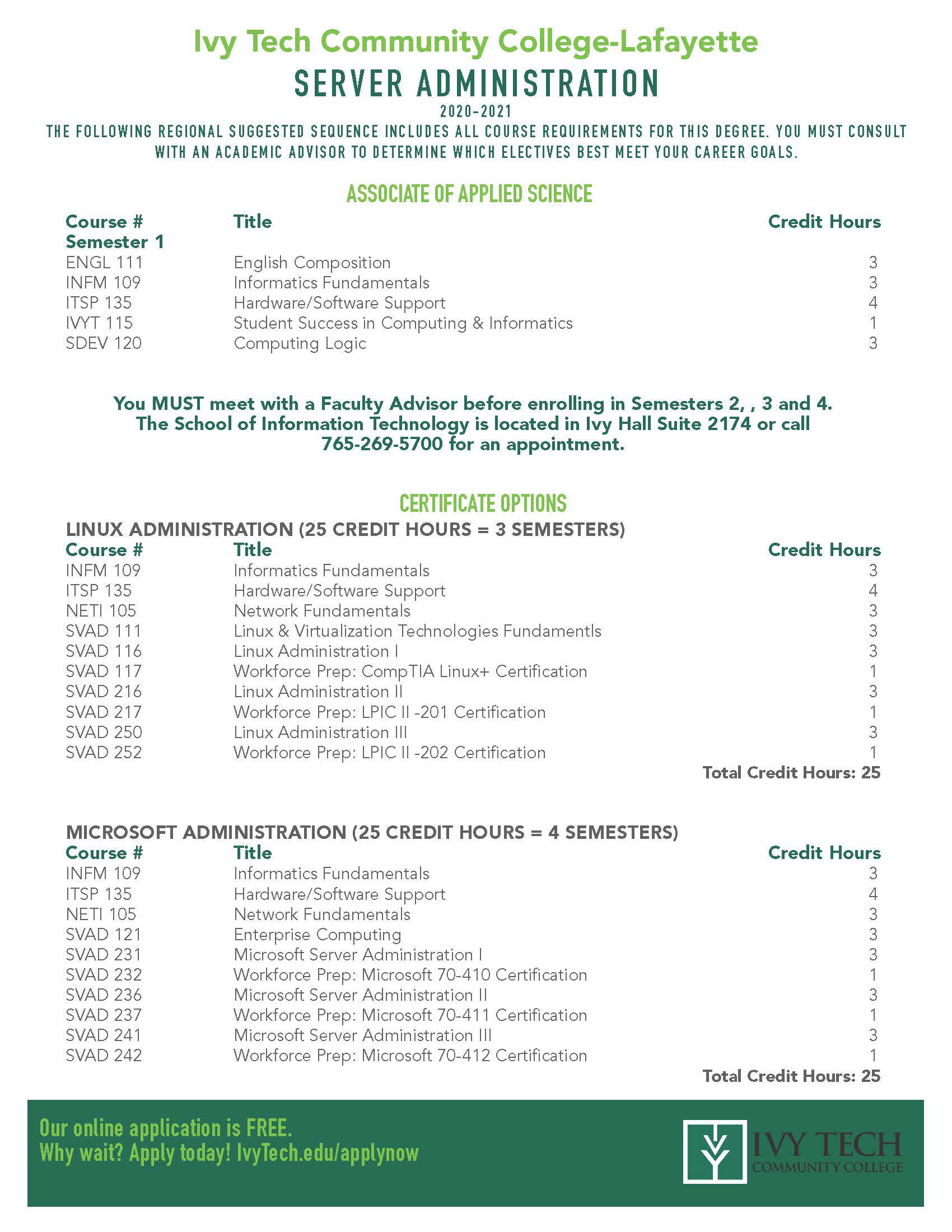 Program Sheet Provided