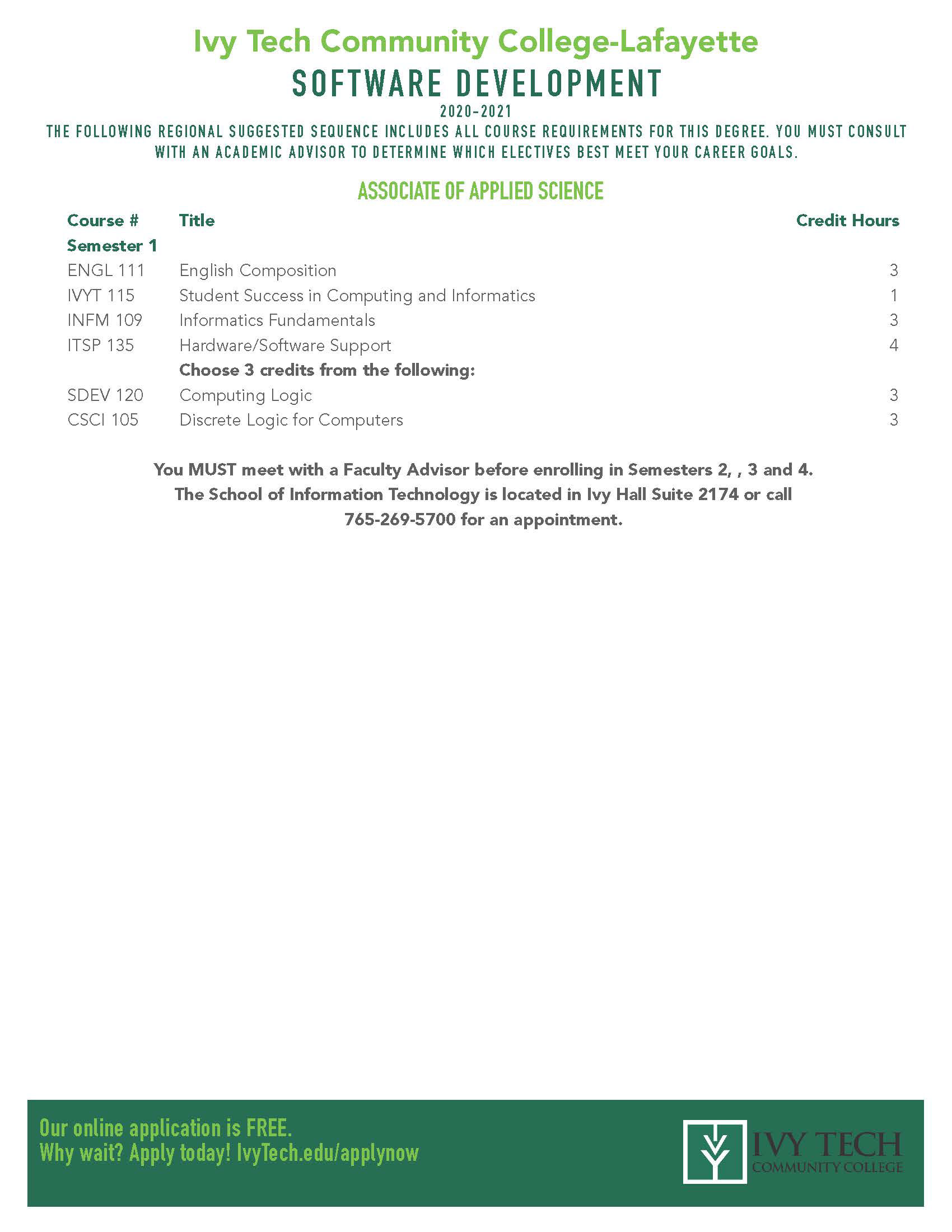 Program Sheet Provided