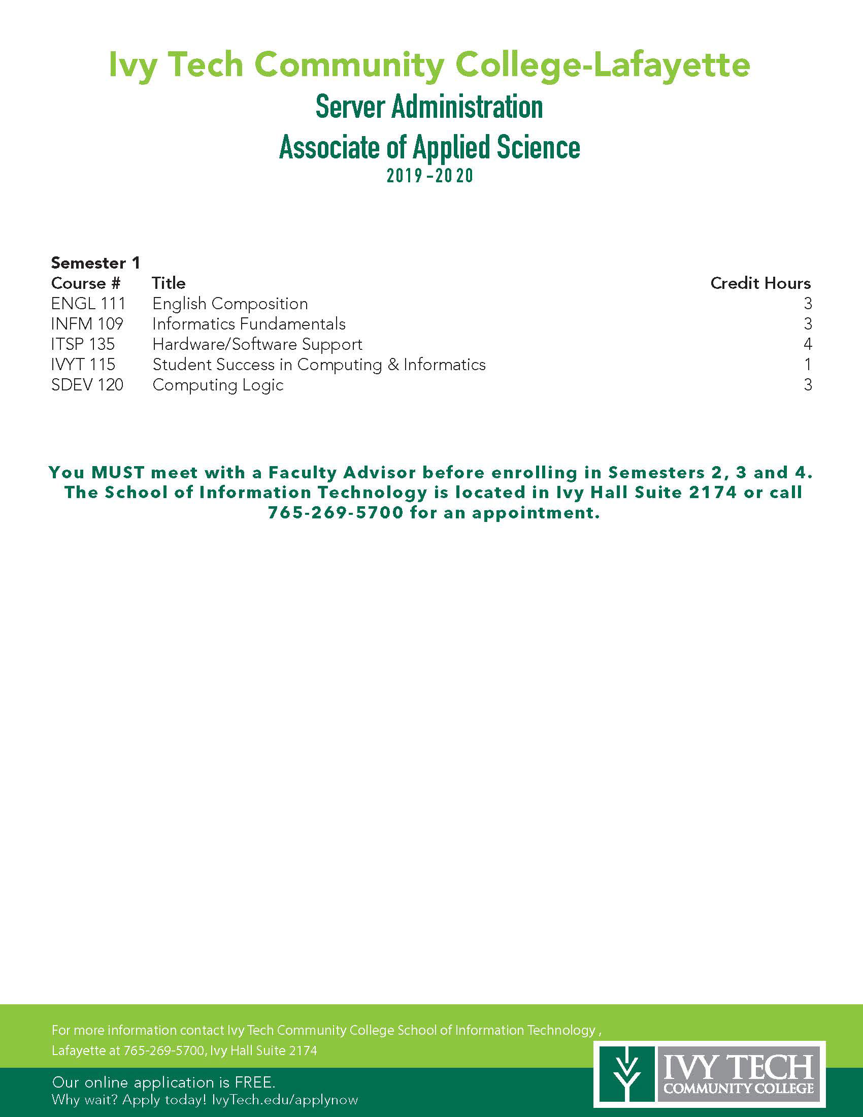 Program Sheet Provided