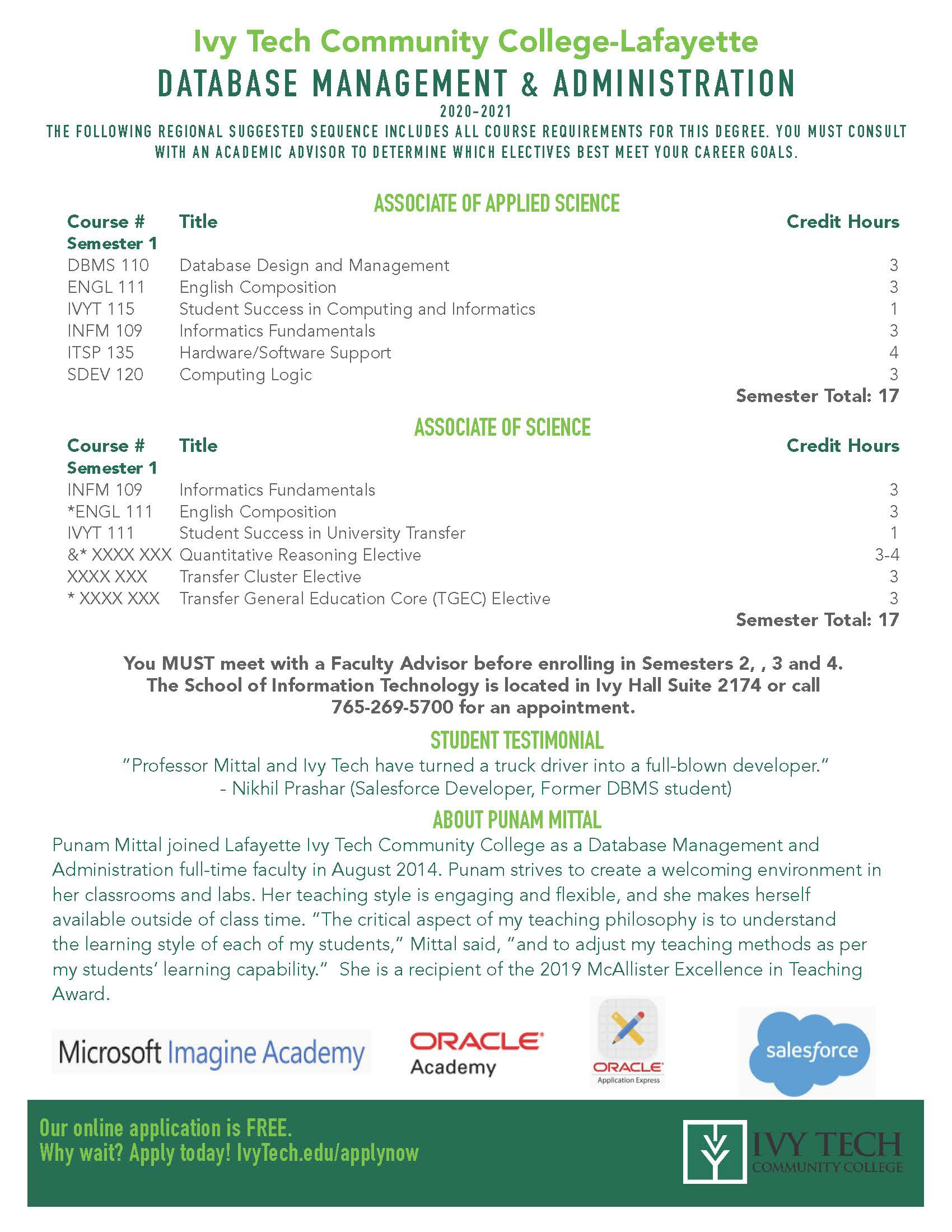 Program Sheet Provided