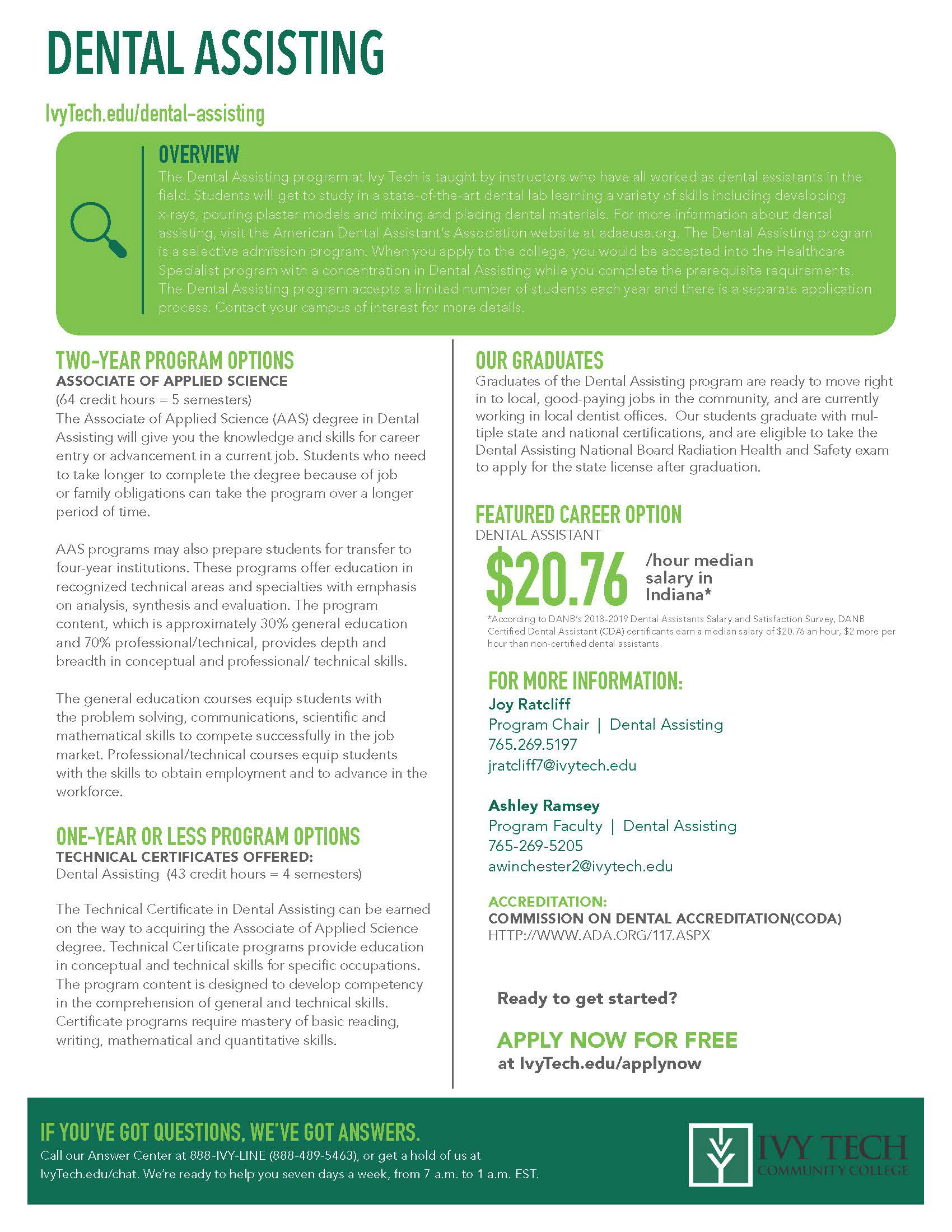 Program Sheet Provided