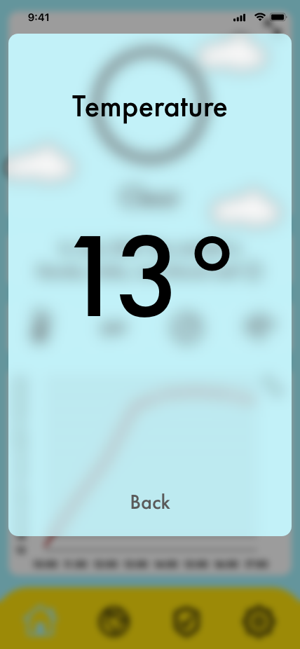 Temperature window
