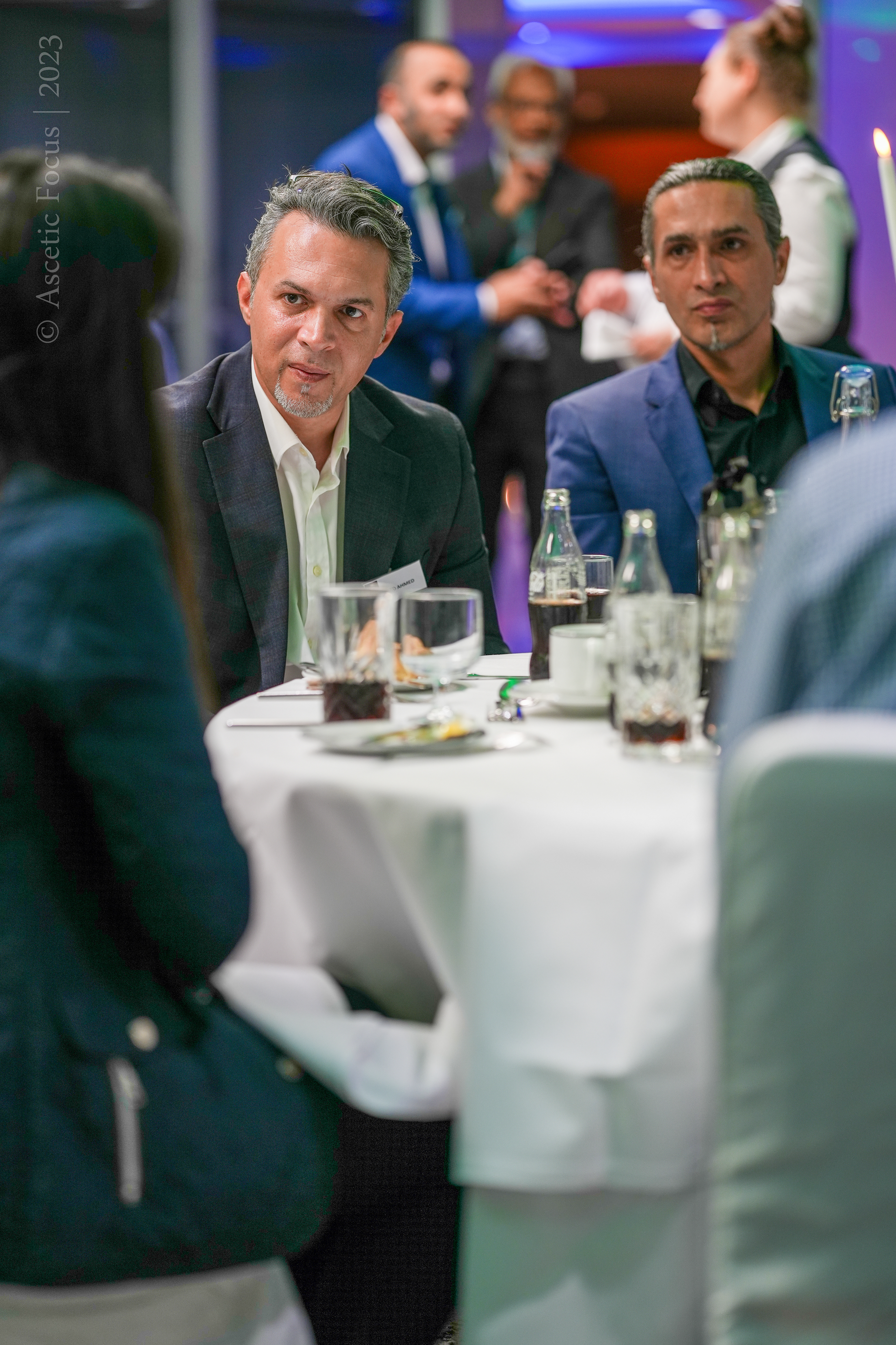 Networking at the SMBF Dinner