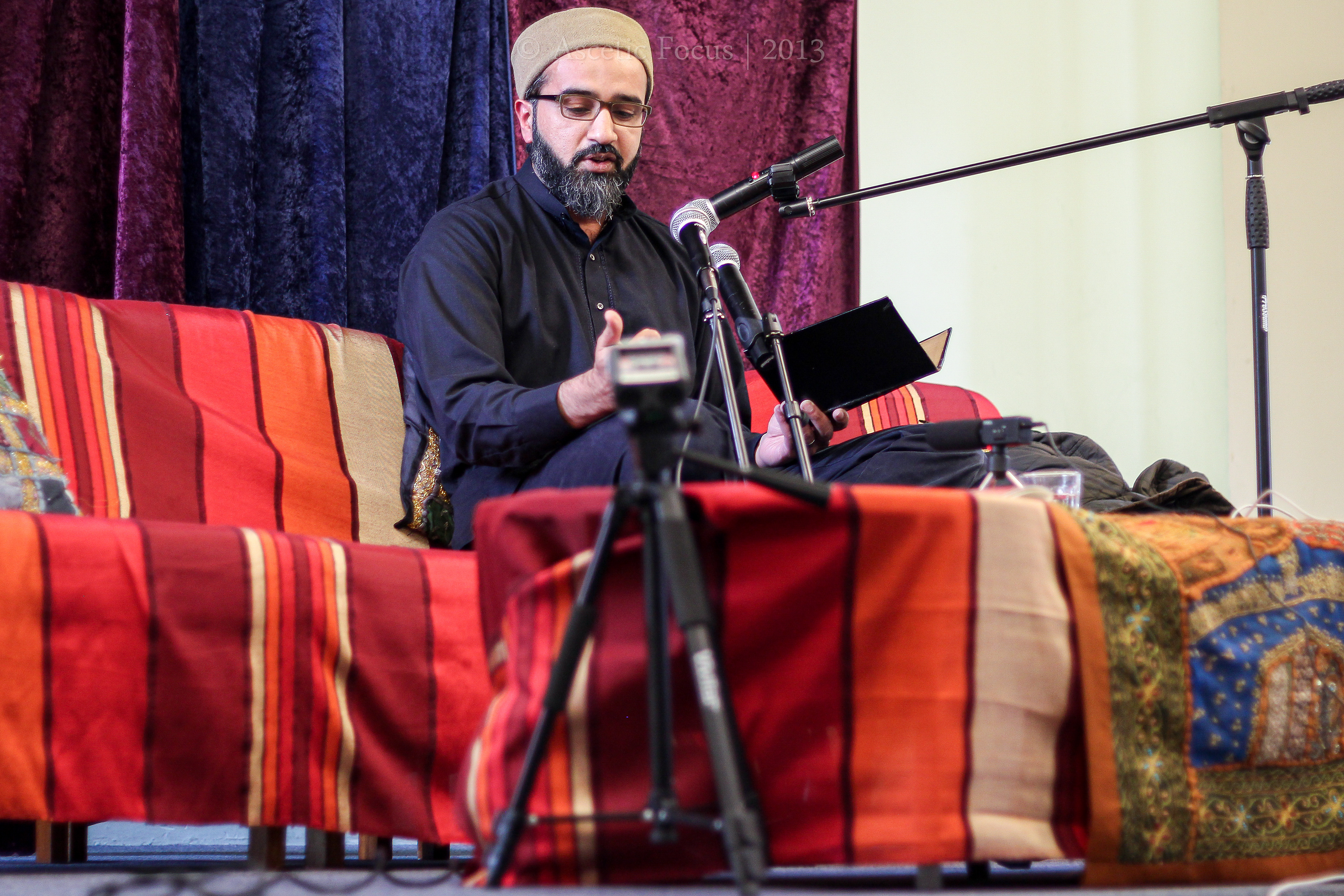 Shaykh Ruzwan Mohammed at the Path To Salvation Retreat