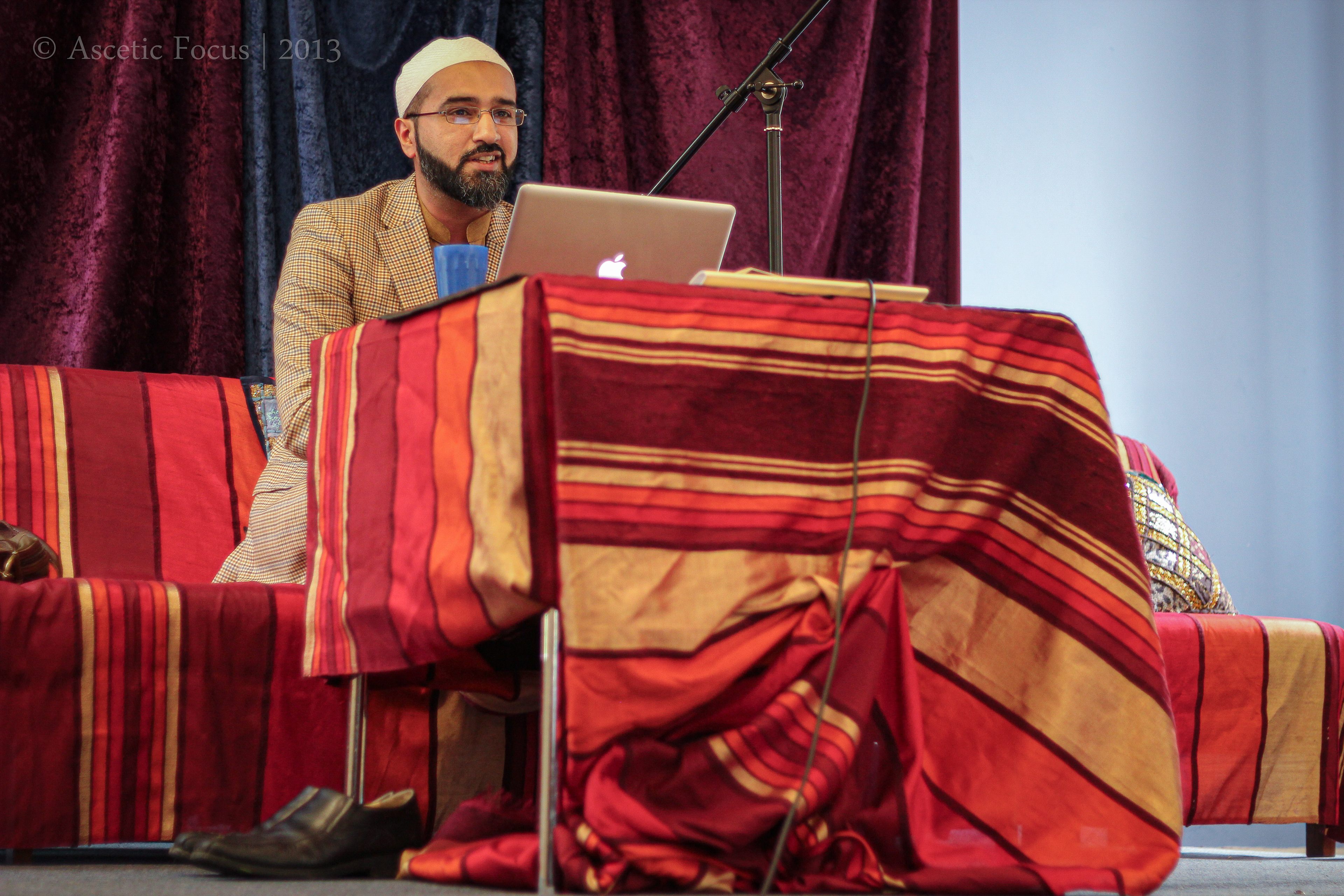 Shaykh Ruzwan Mohammed at the Path To Salvation Retreat