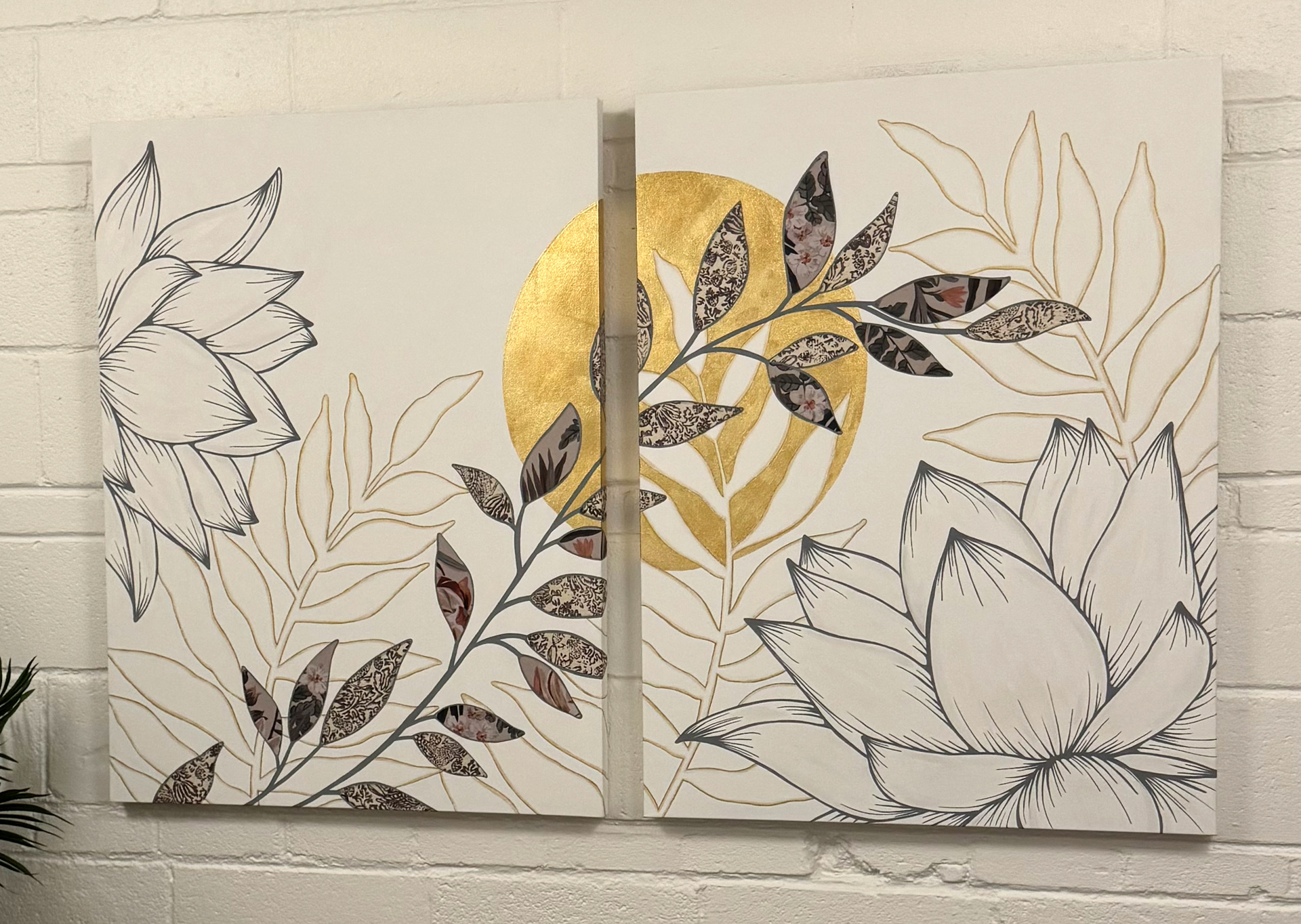 Canvases for Alchemy Spa & Wellness therapy room