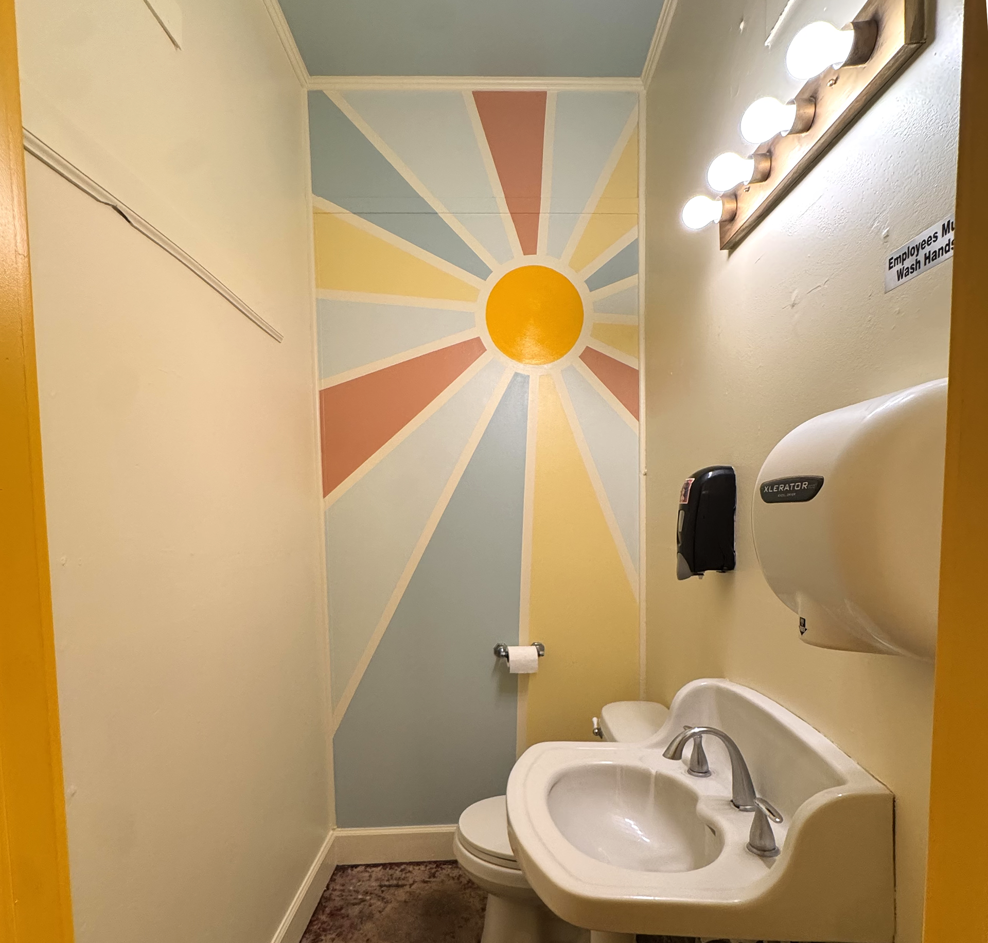 Contintental Bakery Bathroom