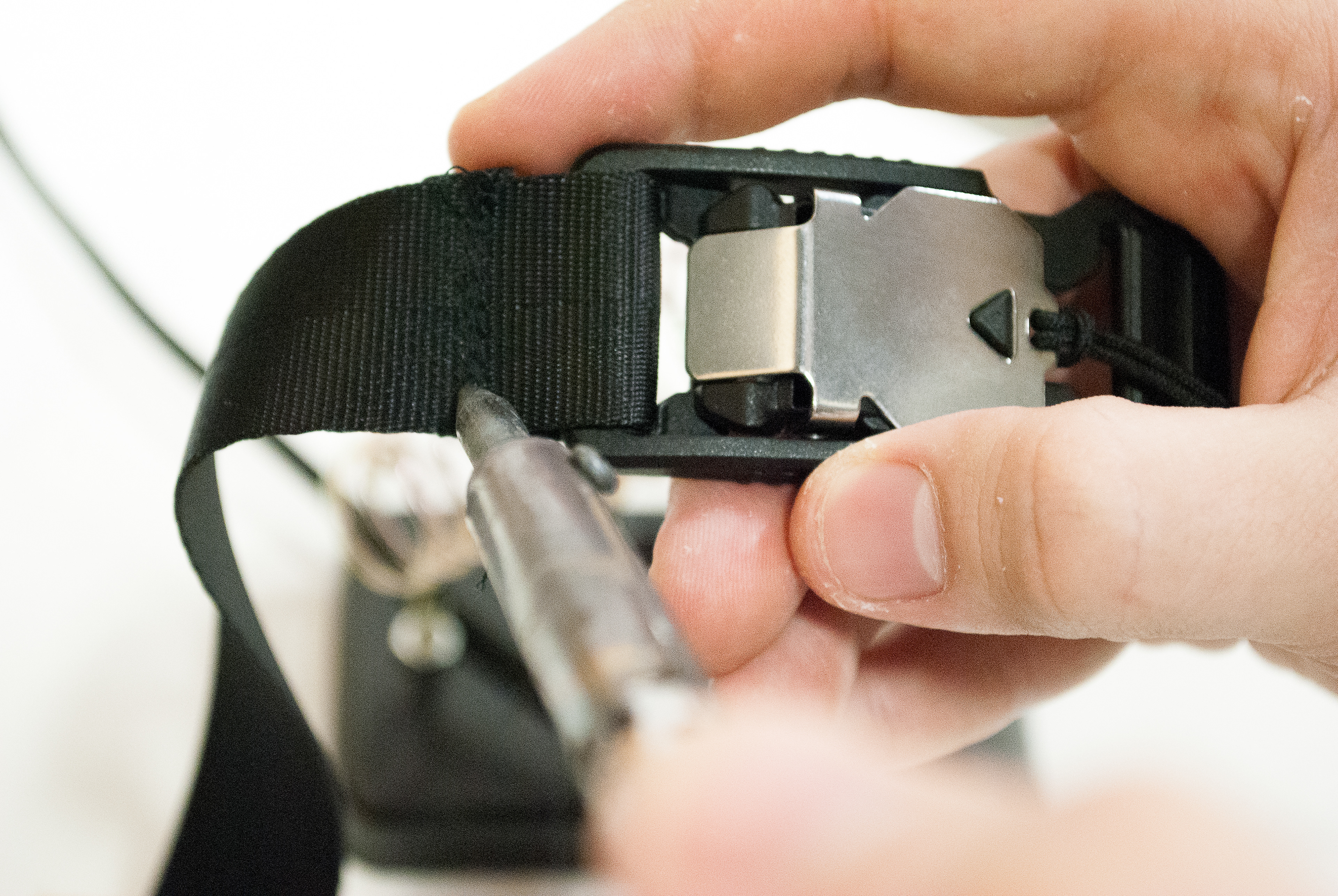 Soldered ends prevent eventual fraying.