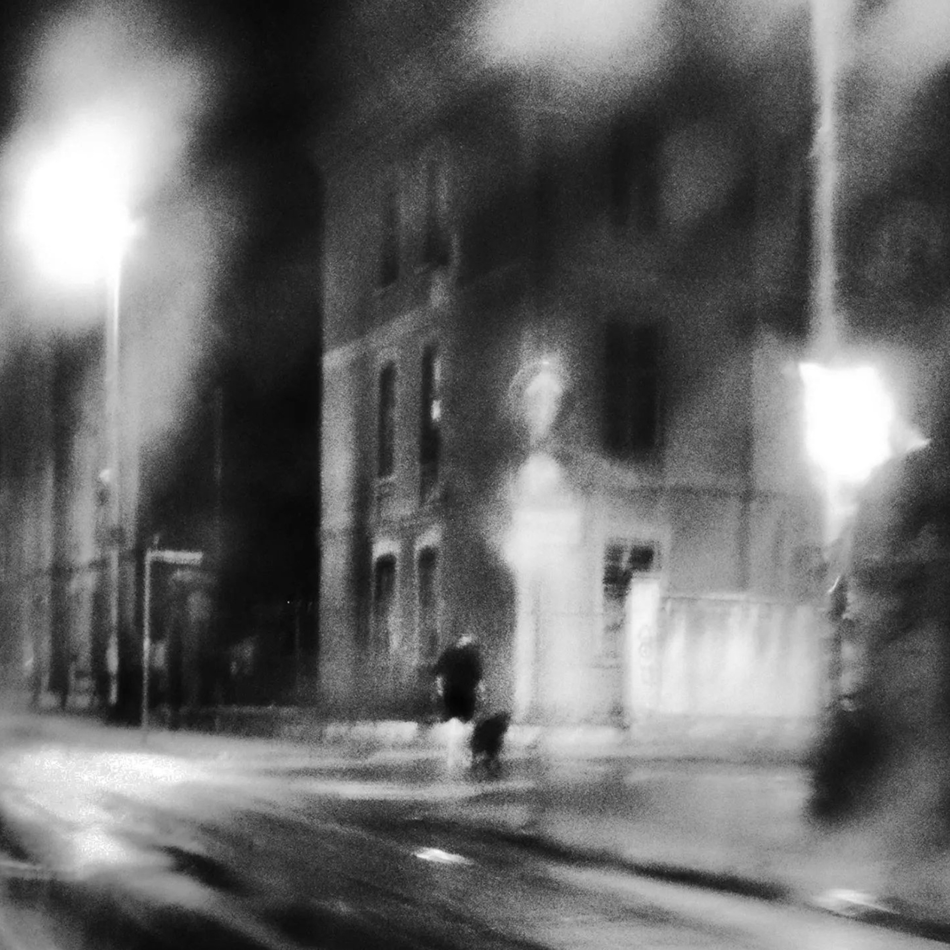 man and the dog ilica street, zagreb, croatia 2021