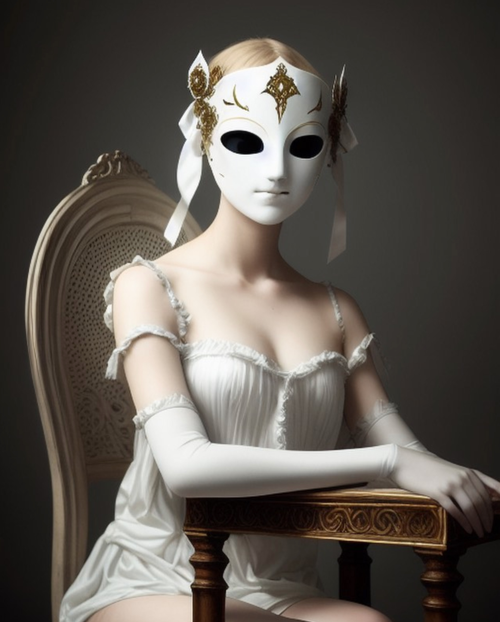 Behind the mask, another mask