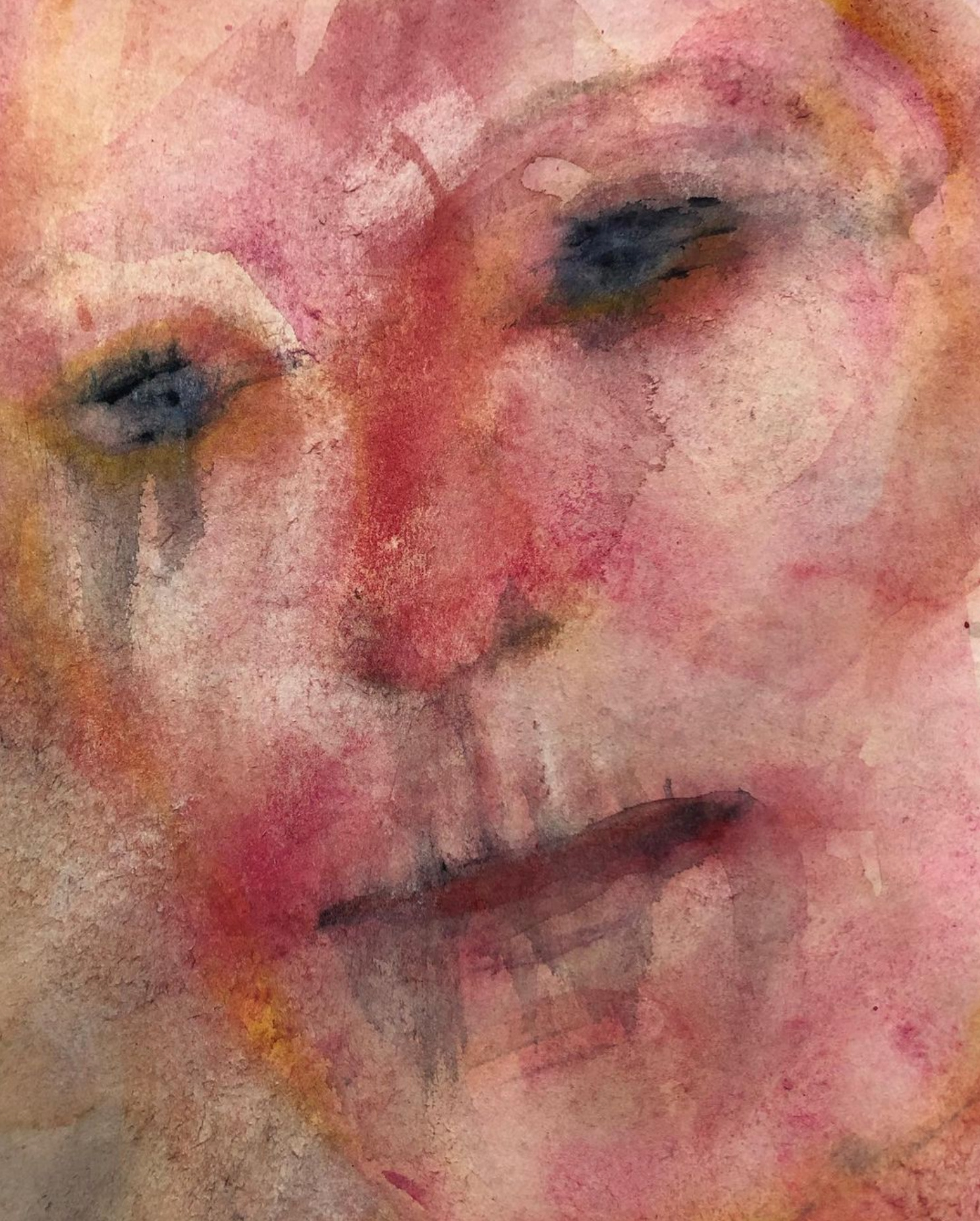 Halloween? watercolor, on paper