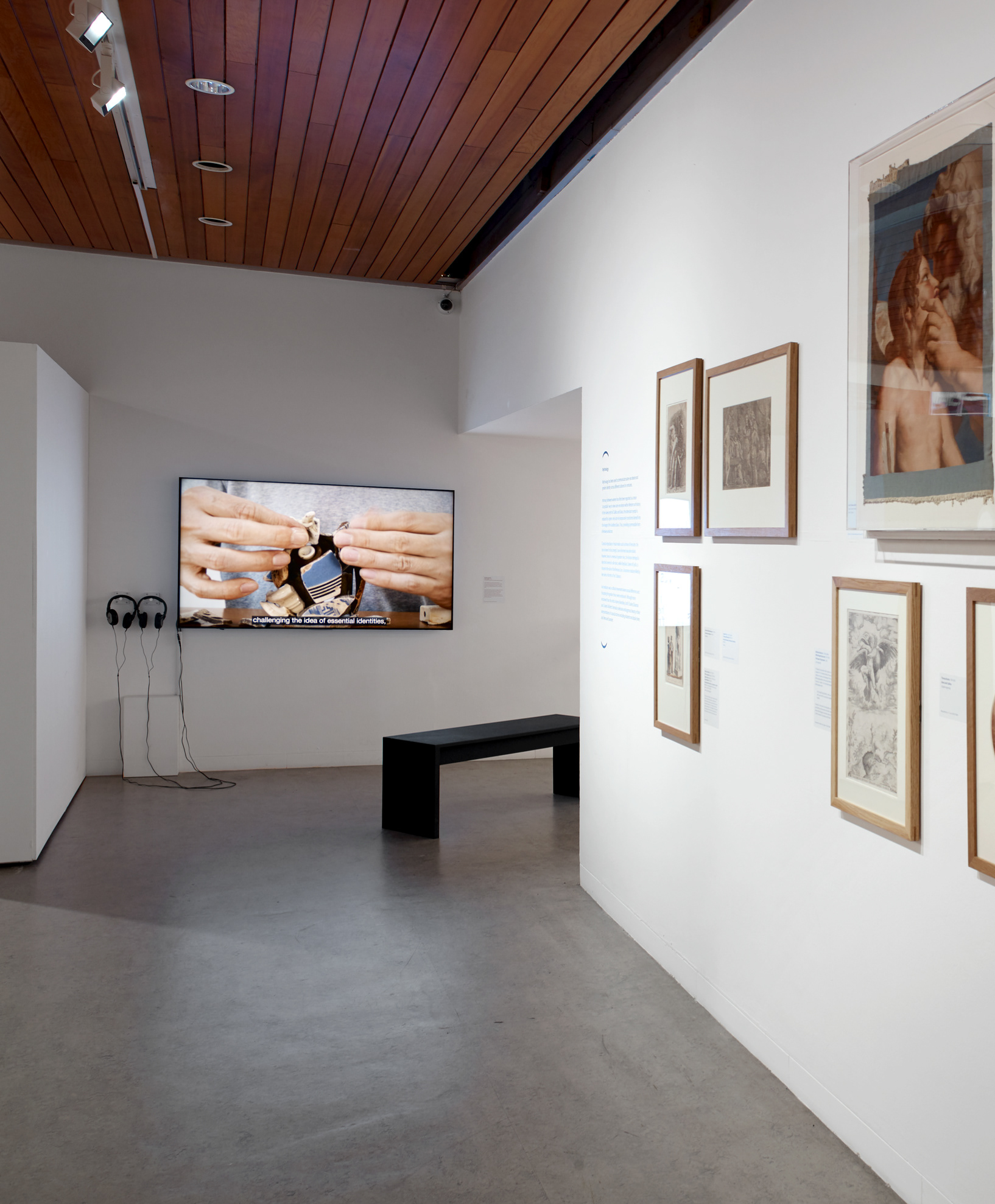 Exhibition view from Whitworth Art Gallery, Manchester, 2023. Image credit - Michael Pollard