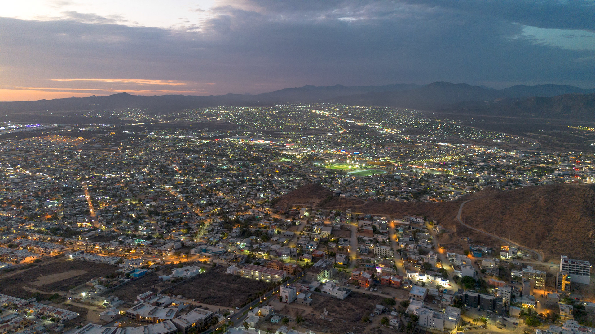 Cabo San Lucas al atardeceer