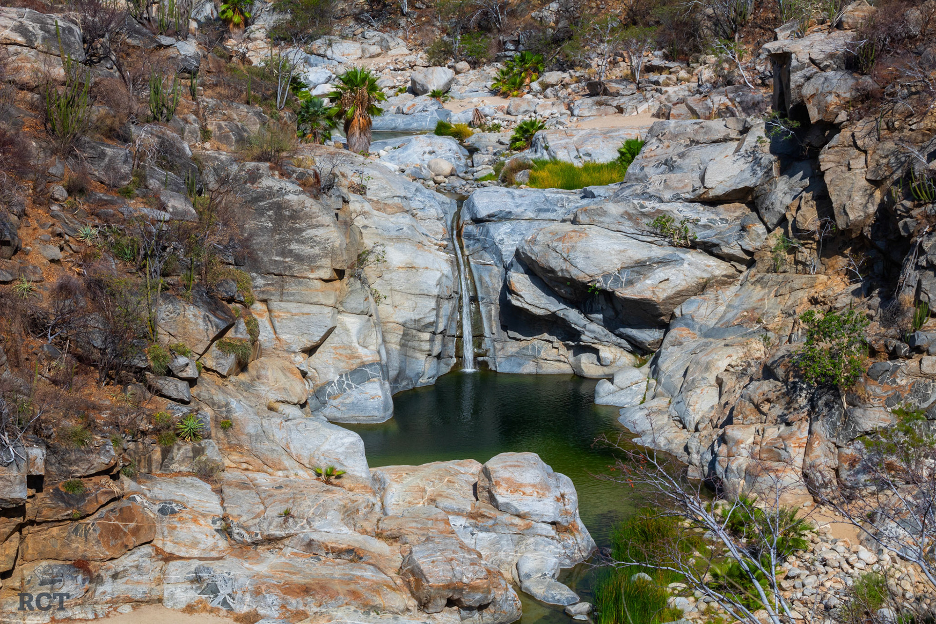 Cascada Sol de Mayo, Cañon de la Zorra, BCS