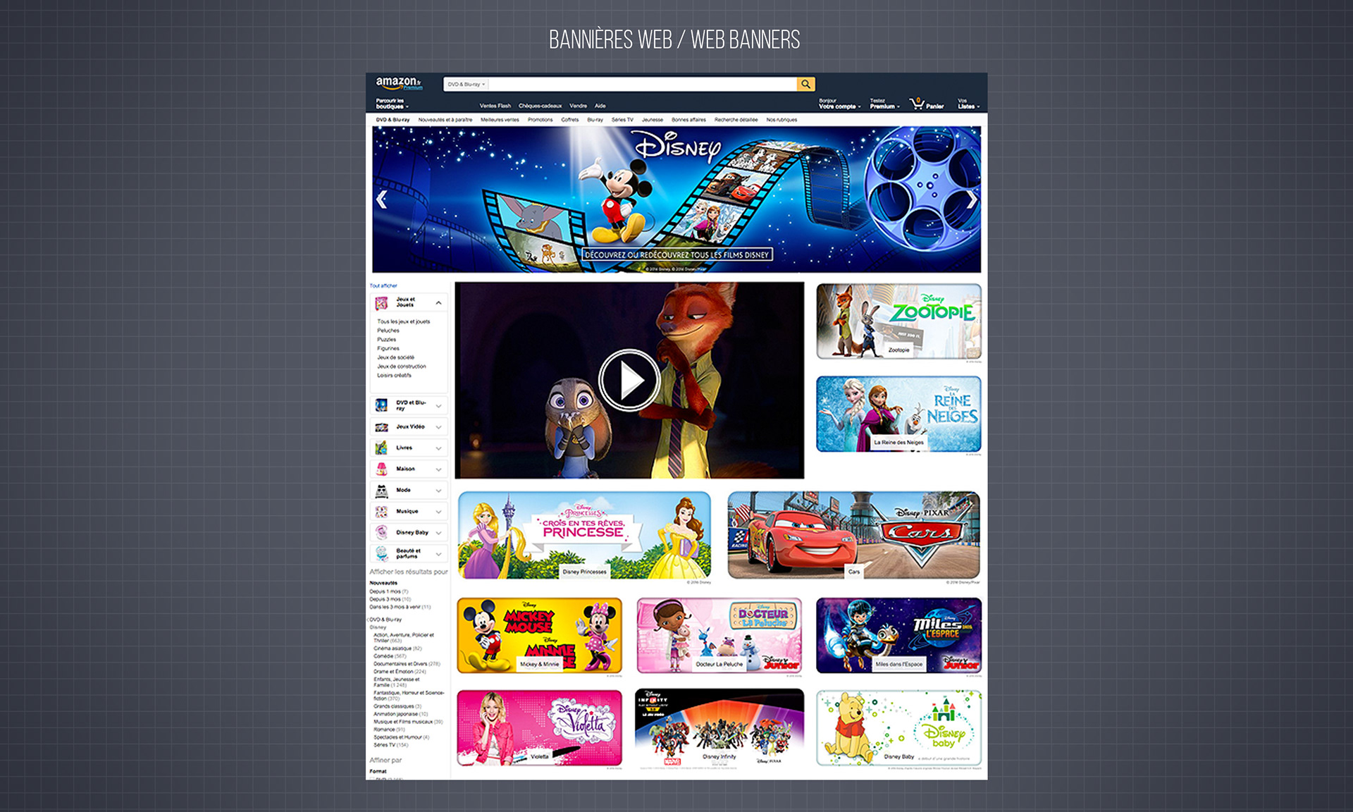 Bannières web / Web banners