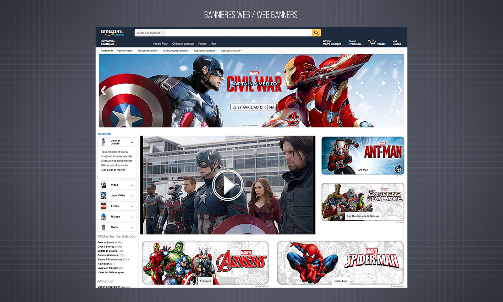 Bannières web / Web banners