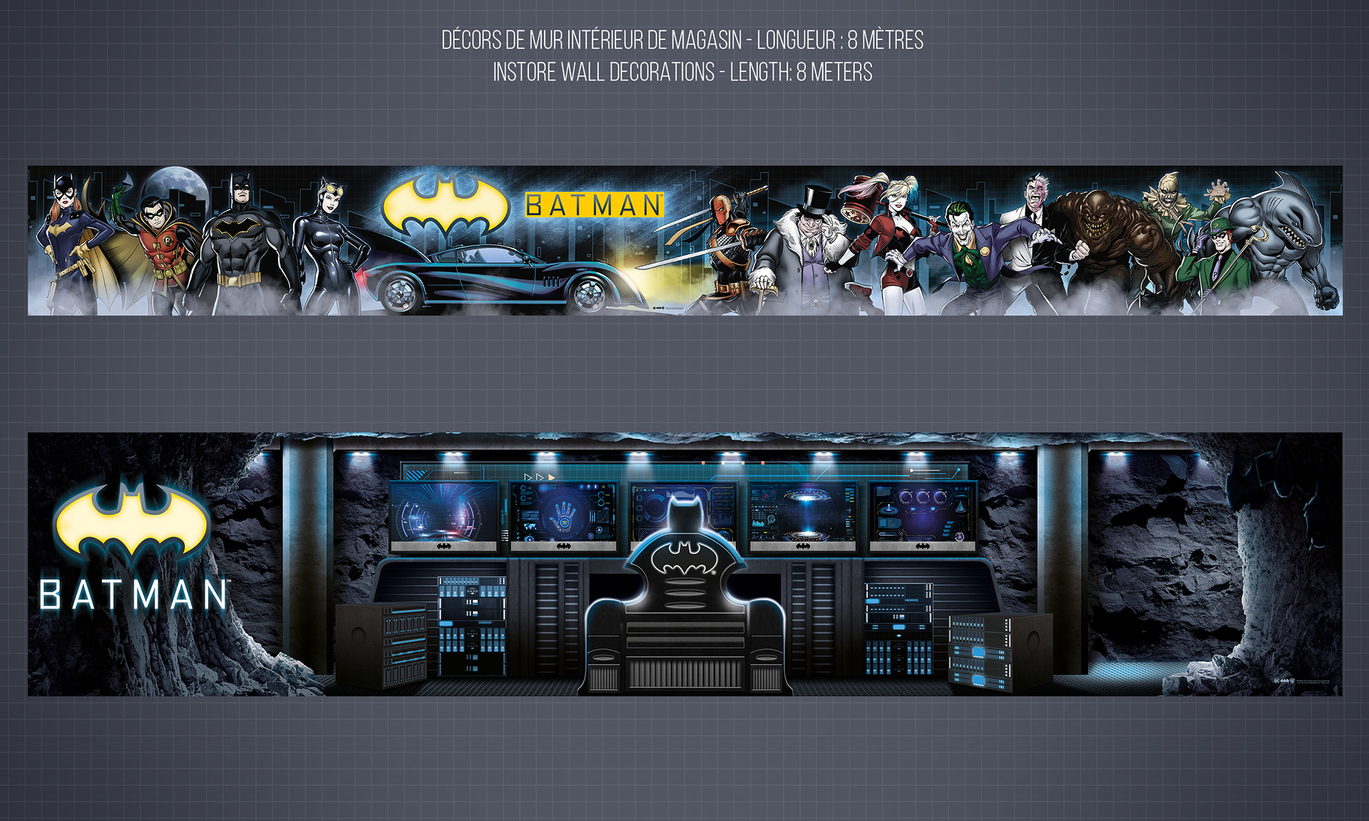 Murs Batman / Batman walls