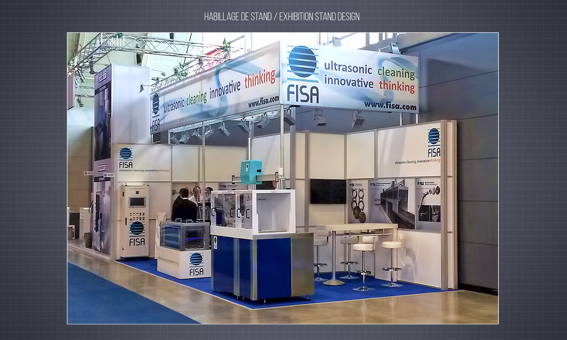 Habillage de stand / Exhibition stand design