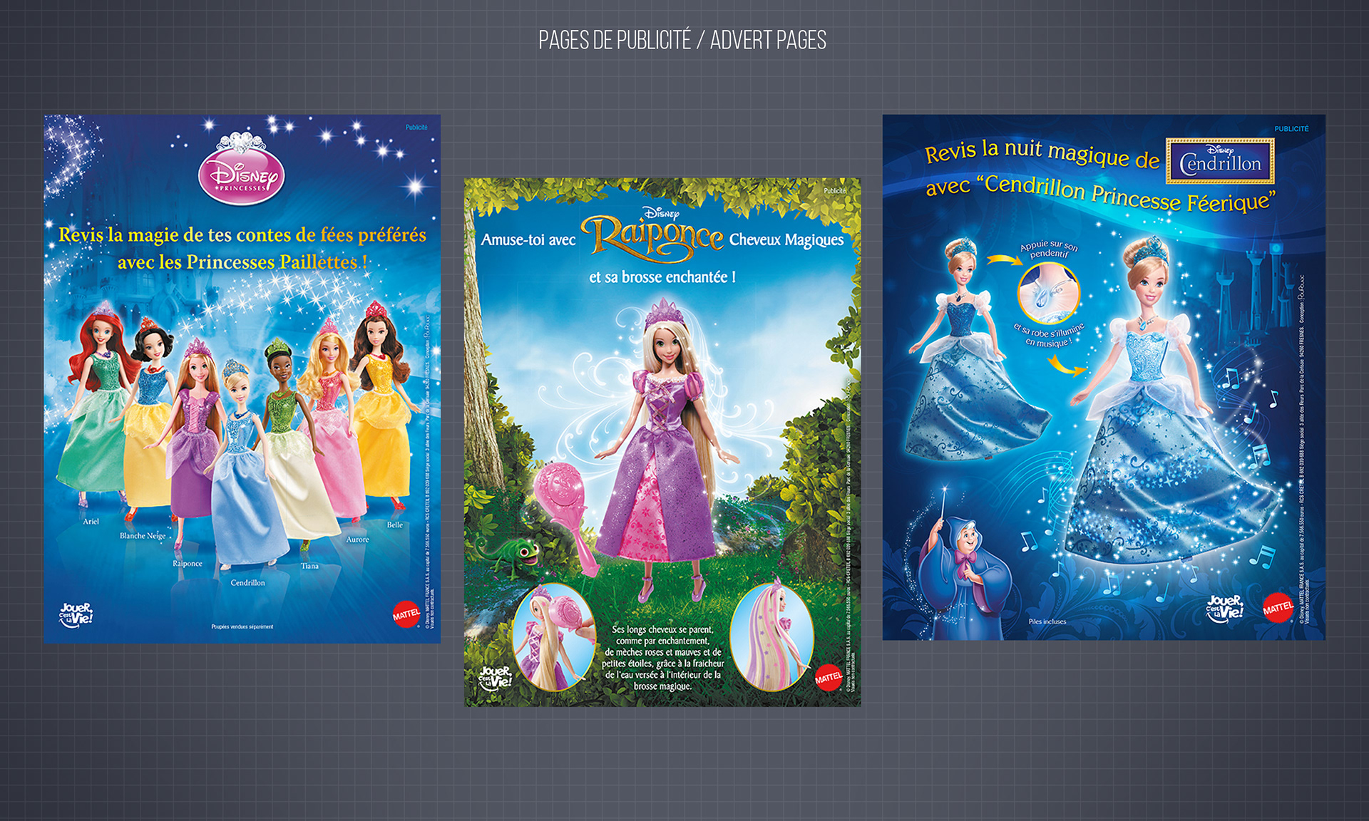 Pages de publicité / Advert pages