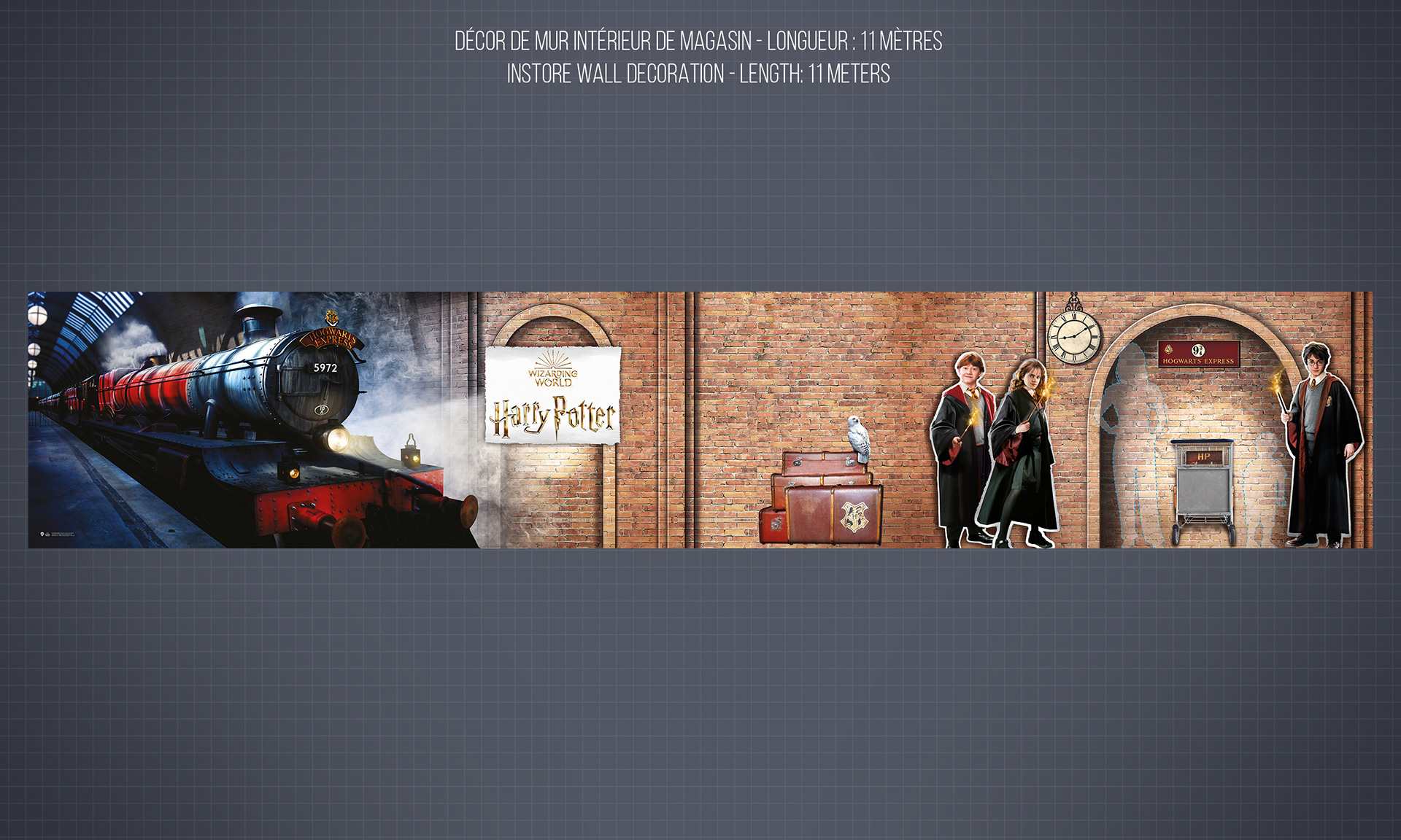 Mur Harry Potter / Harry Potter wall