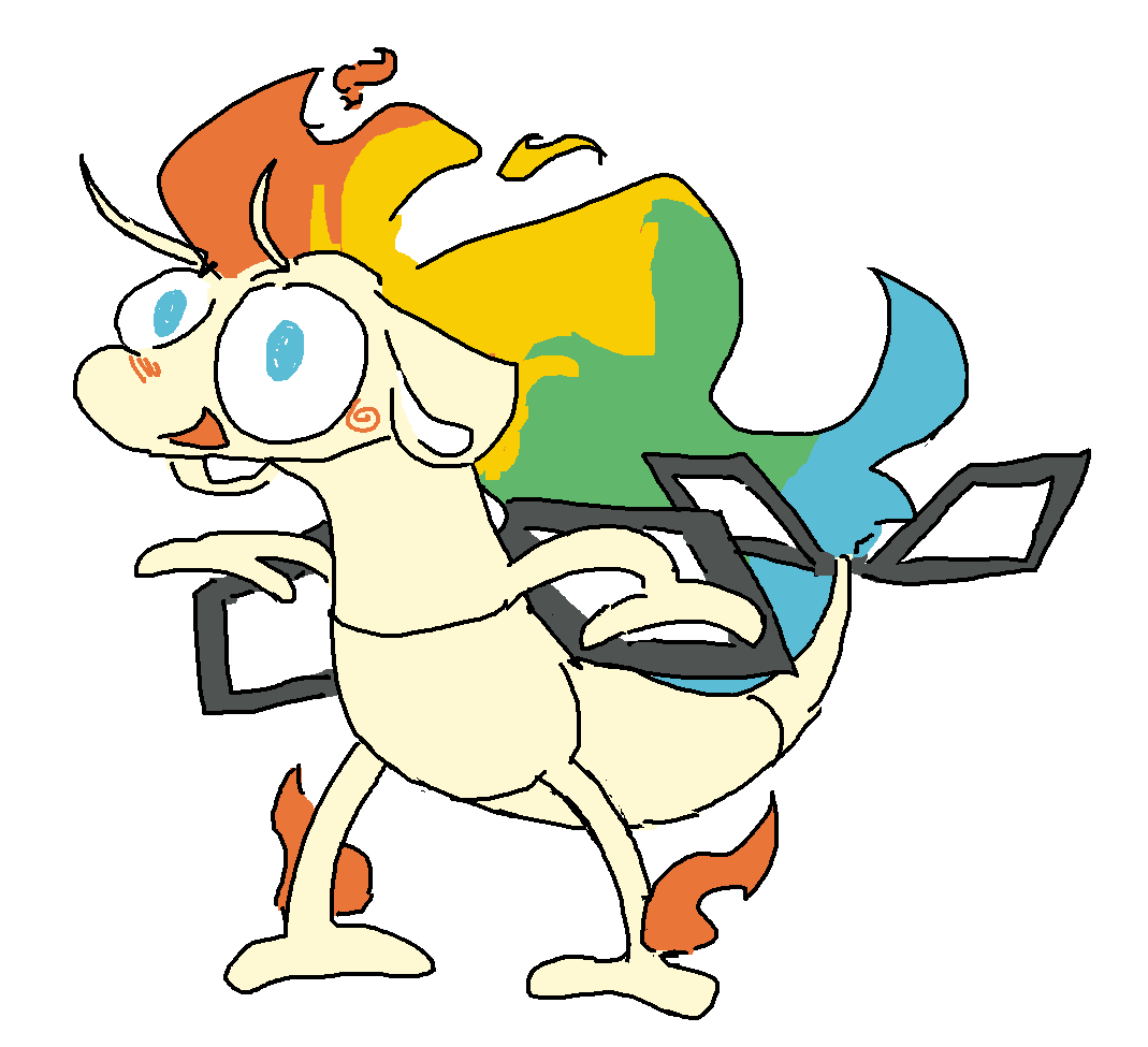 Jester - Vibrava/Ponyta Fusion