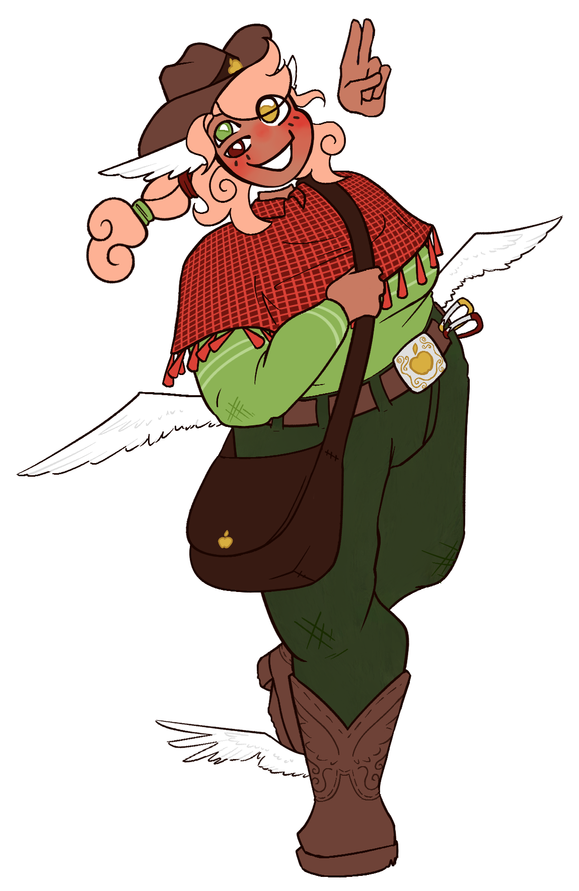 Apple Pie Postie - Monthly Motifs Adoptable January 2025