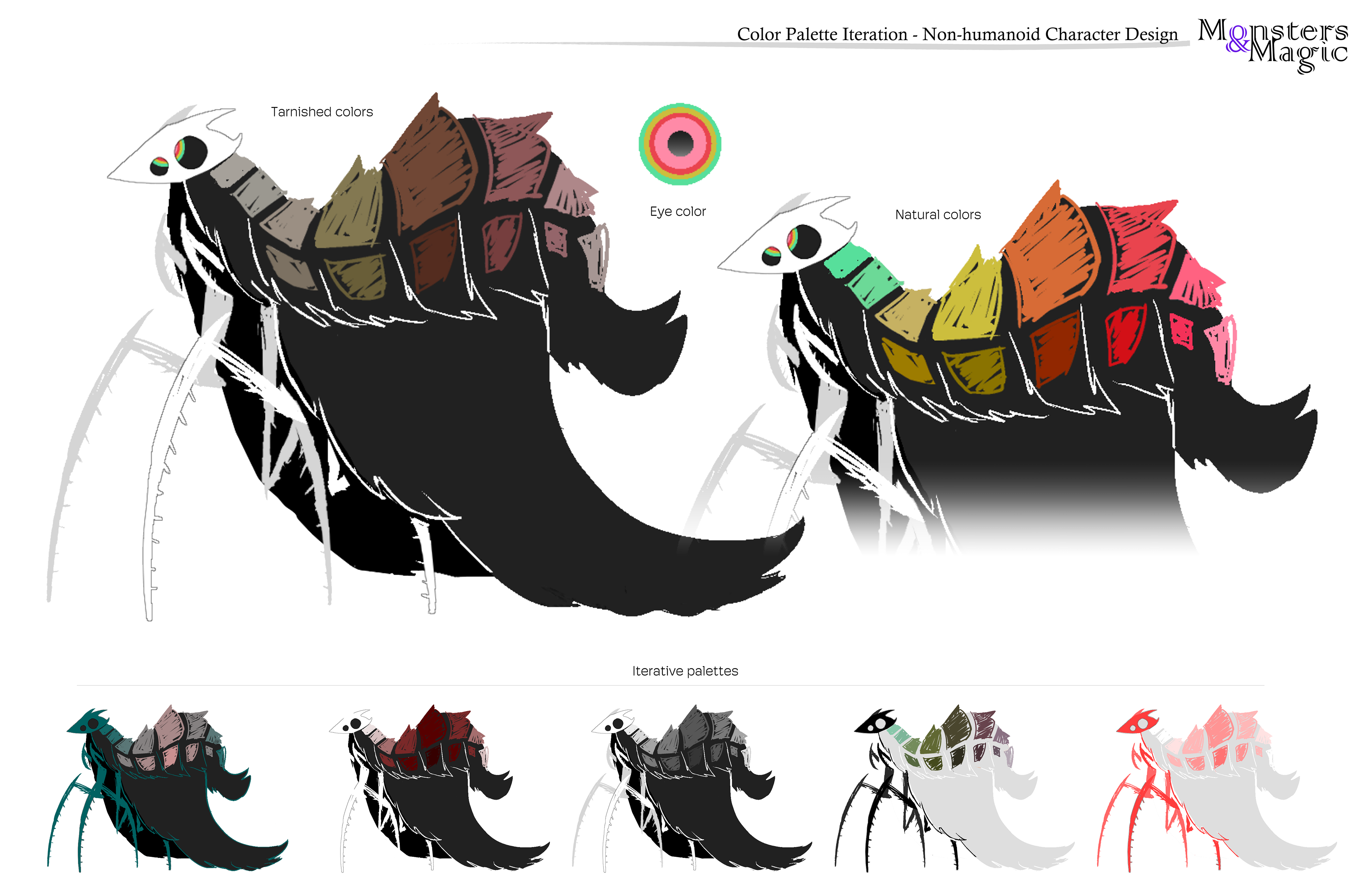 Sable - Monsters & Magic Color Iteration