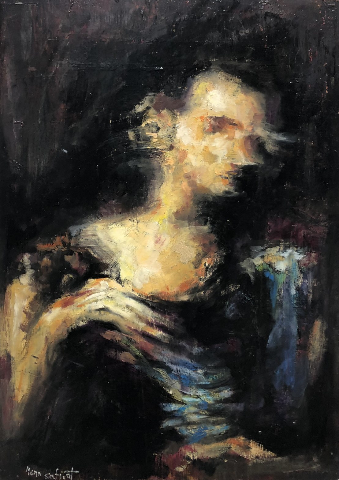 Oil on Wood- 50 x 70