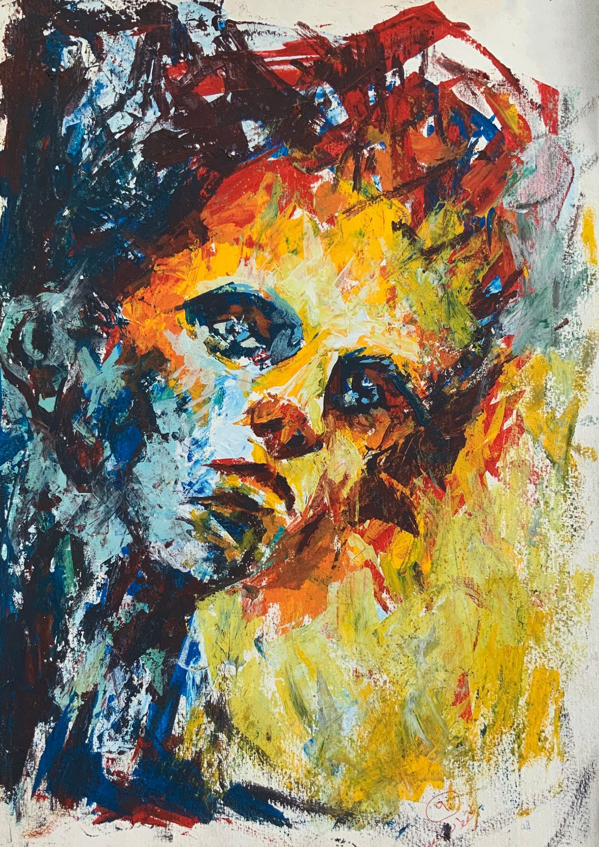 acrylic 35x50